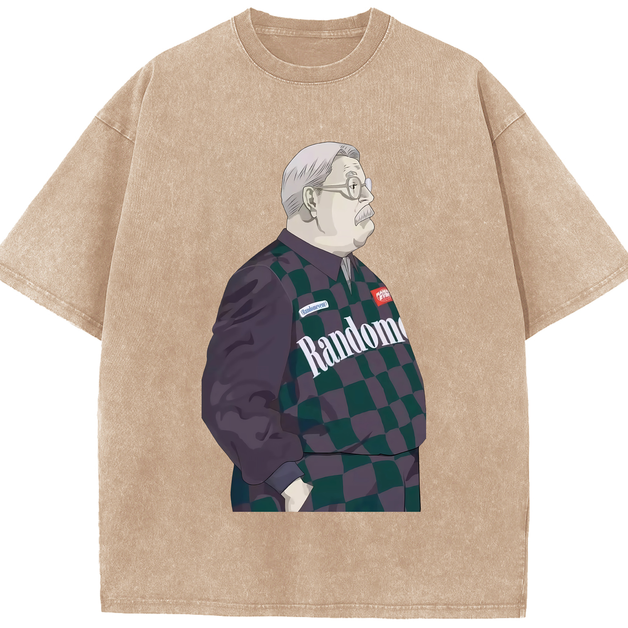 （画像用） SLAM DUNK／スラムダンク 綿100% ヴィンテージ風 半袖Tシャツ（フロントプリント）