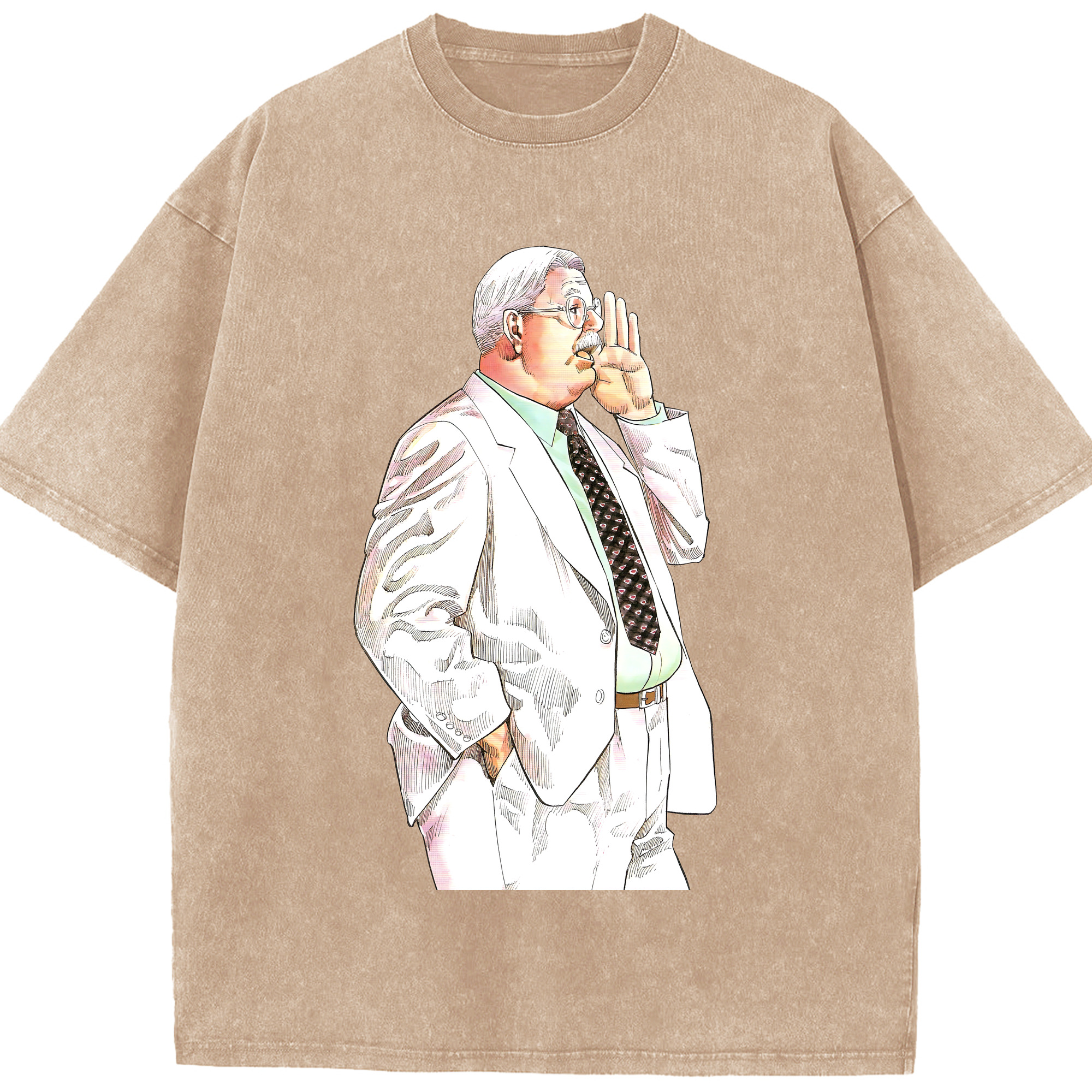 （画像用） SLAM DUNK／スラムダンク 綿100% ヴィンテージ風 半袖Tシャツ（フロントプリント）