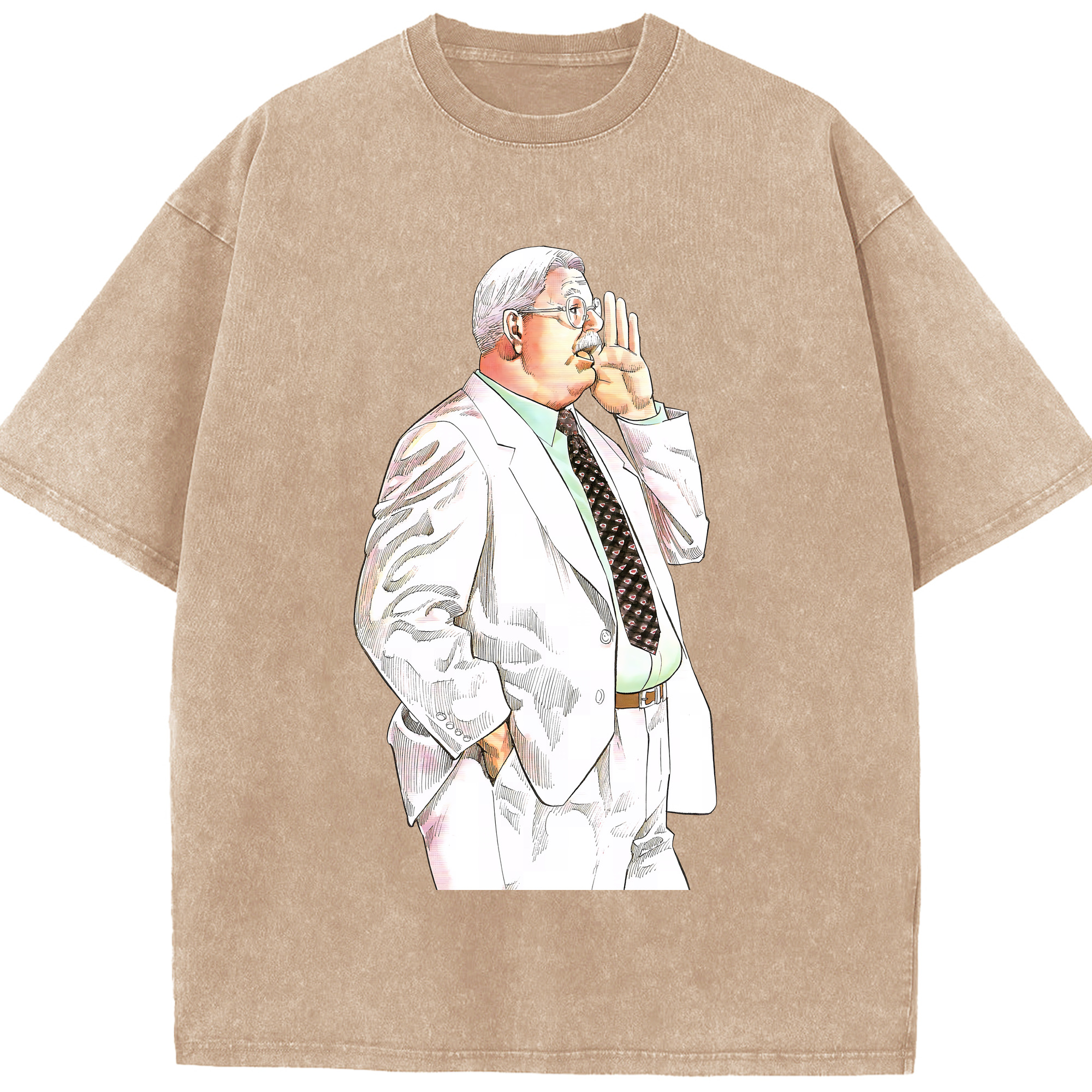 （画像用） SLAM DUNK／スラムダンク 綿100% ヴィンテージ風 半袖Tシャツ（フロントプリント）