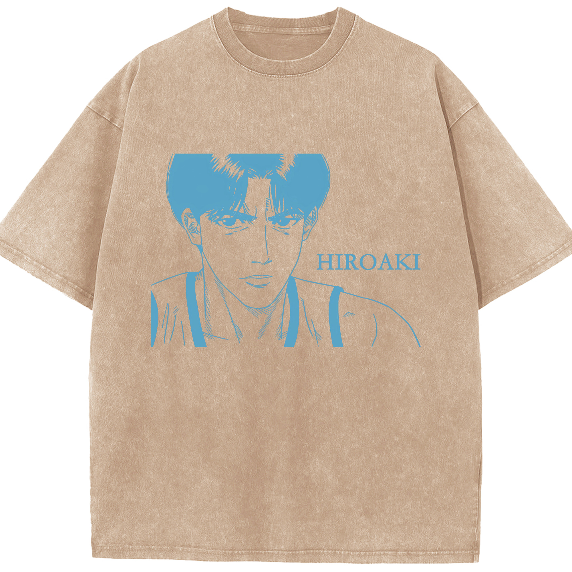 （画像用） SLAM DUNK／スラムダンク 綿100% ヴィンテージ風 半袖Tシャツ（フロントプリント）