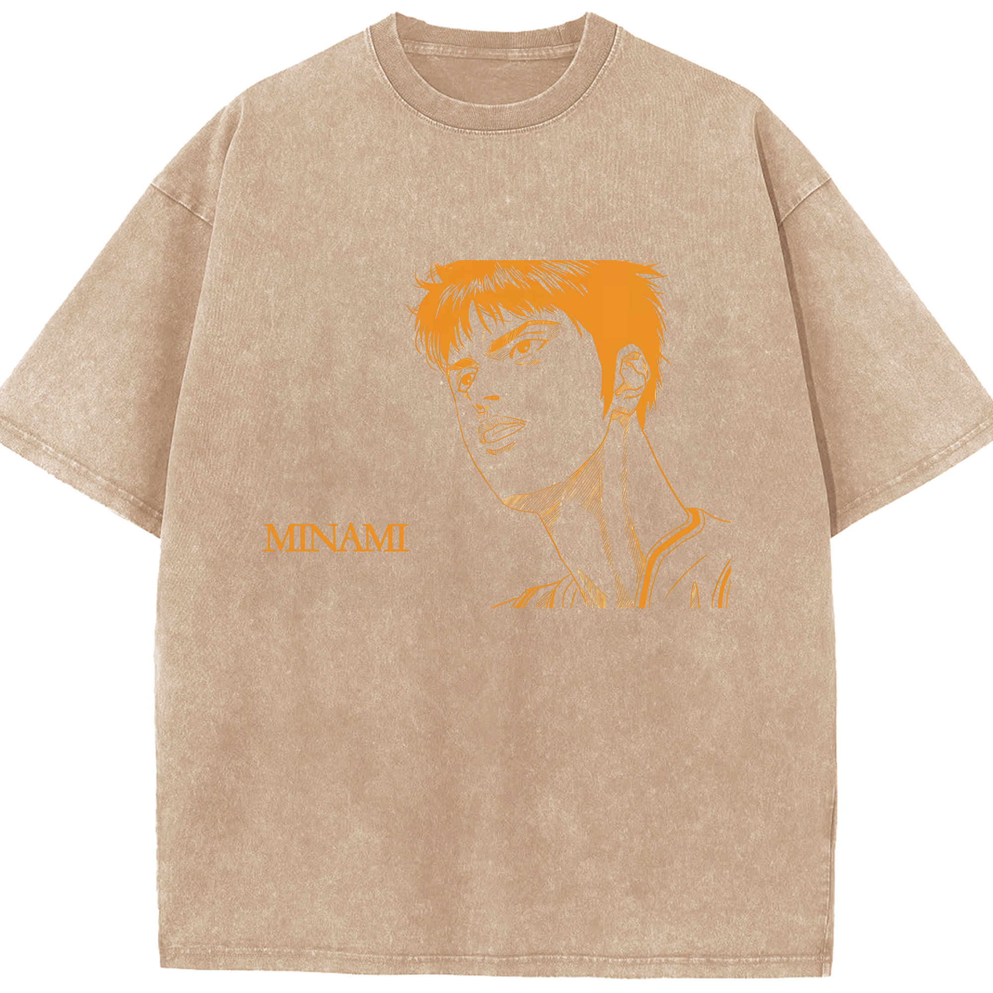 （画像用） SLAM DUNK／スラムダンク 綿100% ヴィンテージ風 半袖Tシャツ（フロントプリント）