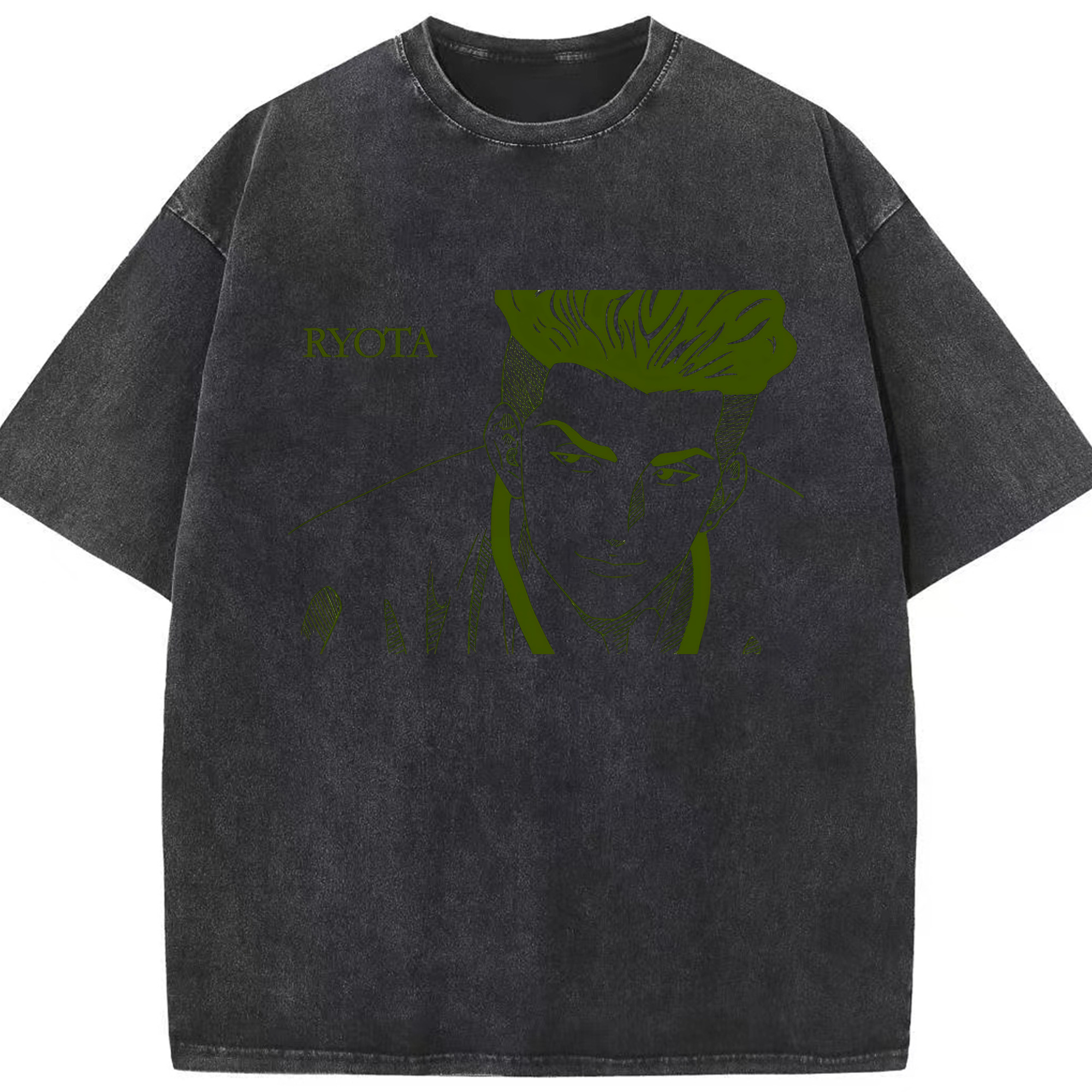 （画像用） SLAM DUNK／スラムダンク 綿100% ヴィンテージ風 半袖Tシャツ（フロントプリント）