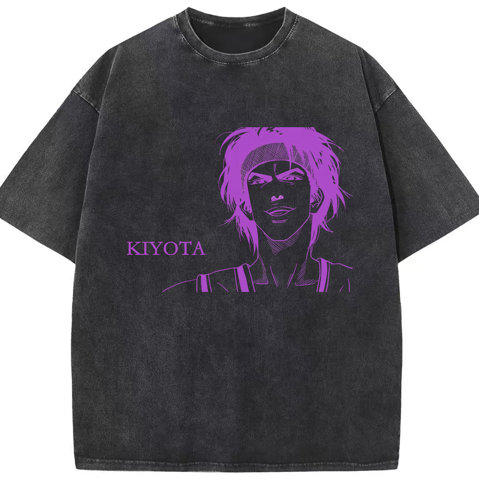 （画像用） SLAM DUNK／スラムダンク 綿100% ヴィンテージ風 半袖Tシャツ（フロントプリント）