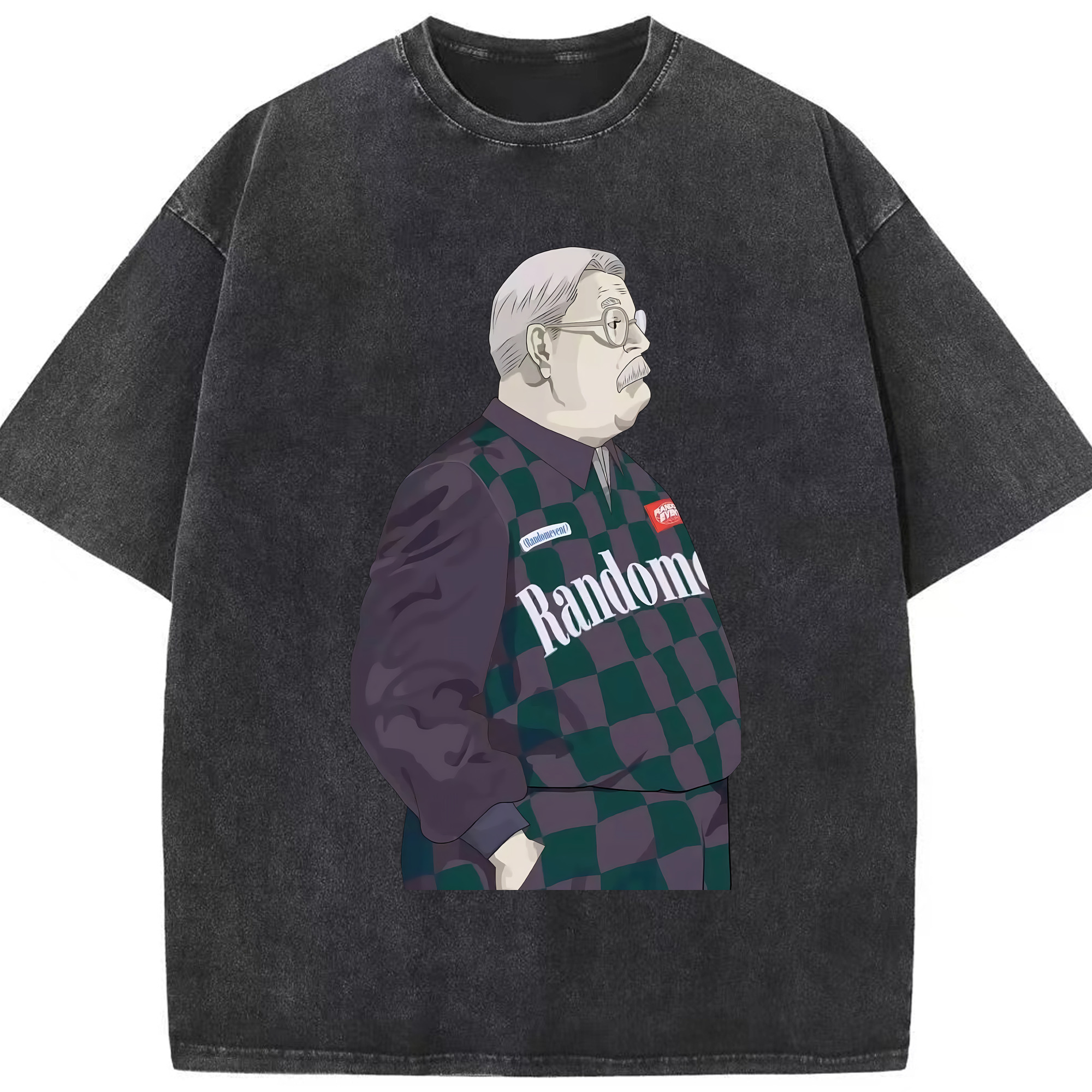（画像用） SLAM DUNK／スラムダンク 綿100% ヴィンテージ風 半袖Tシャツ（フロントプリント）