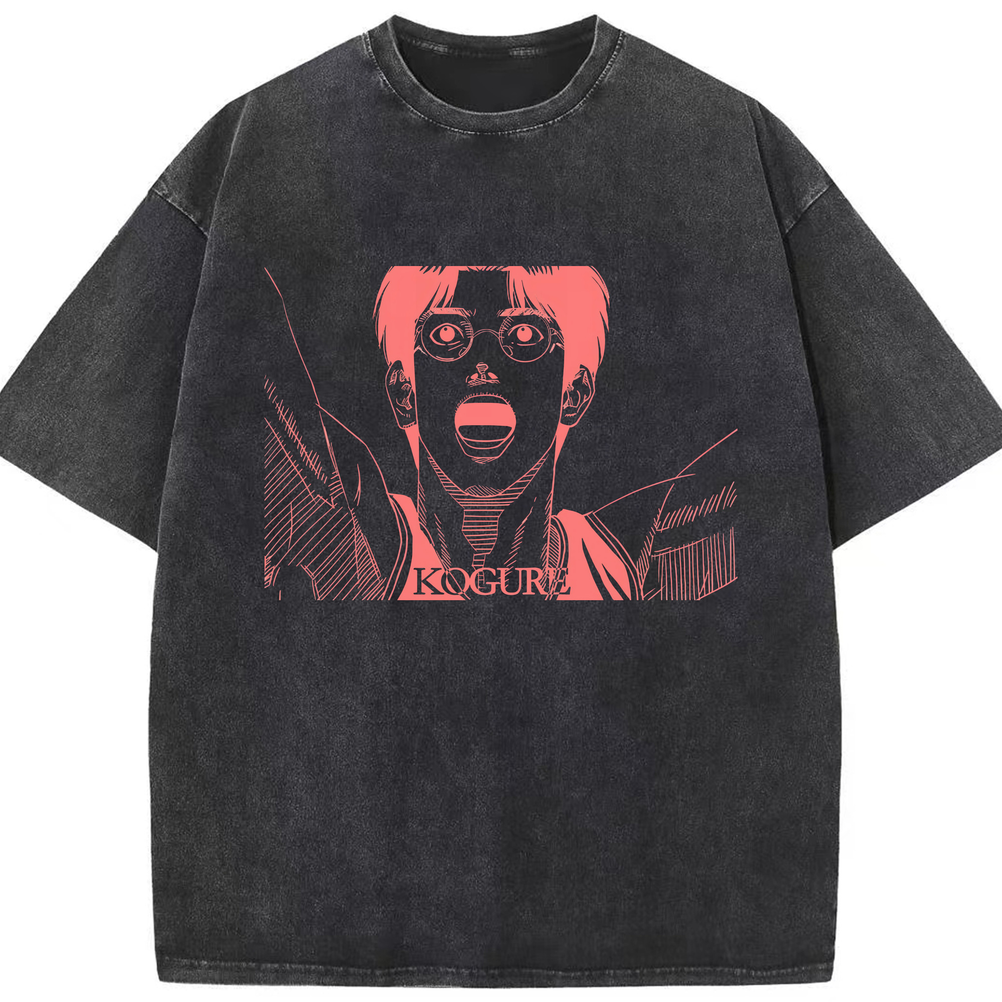 （画像用） SLAM DUNK／スラムダンク 綿100% ヴィンテージ風 半袖Tシャツ（フロントプリント）
