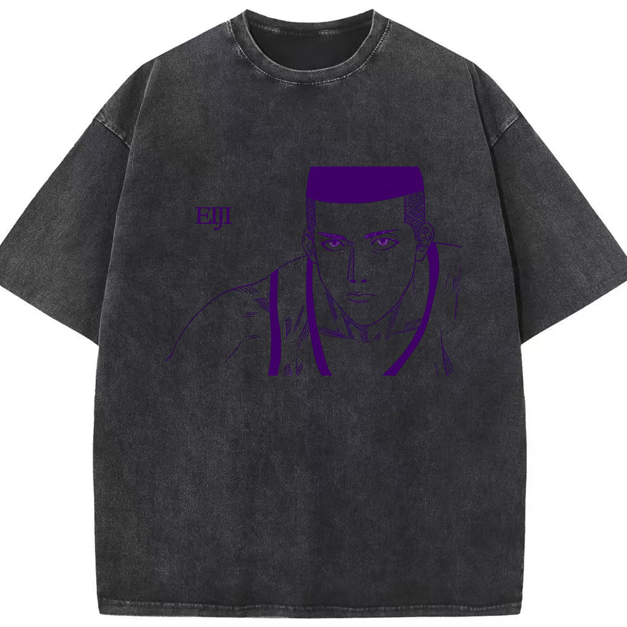 （画像用） SLAM DUNK／スラムダンク 綿100% ヴィンテージ風 半袖Tシャツ（フロントプリント）