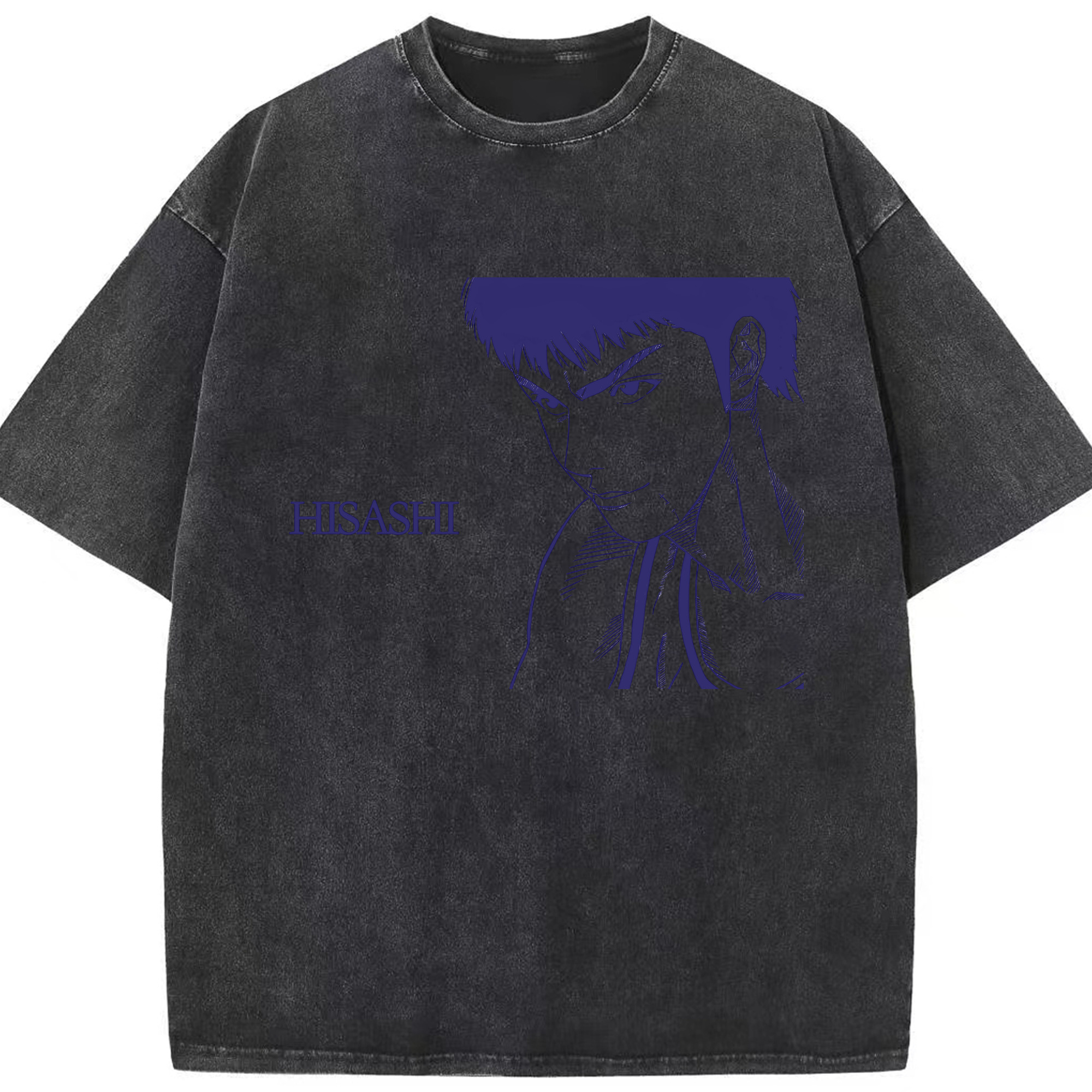 （画像用） SLAM DUNK／スラムダンク 綿100% ヴィンテージ風 半袖Tシャツ（フロントプリント）