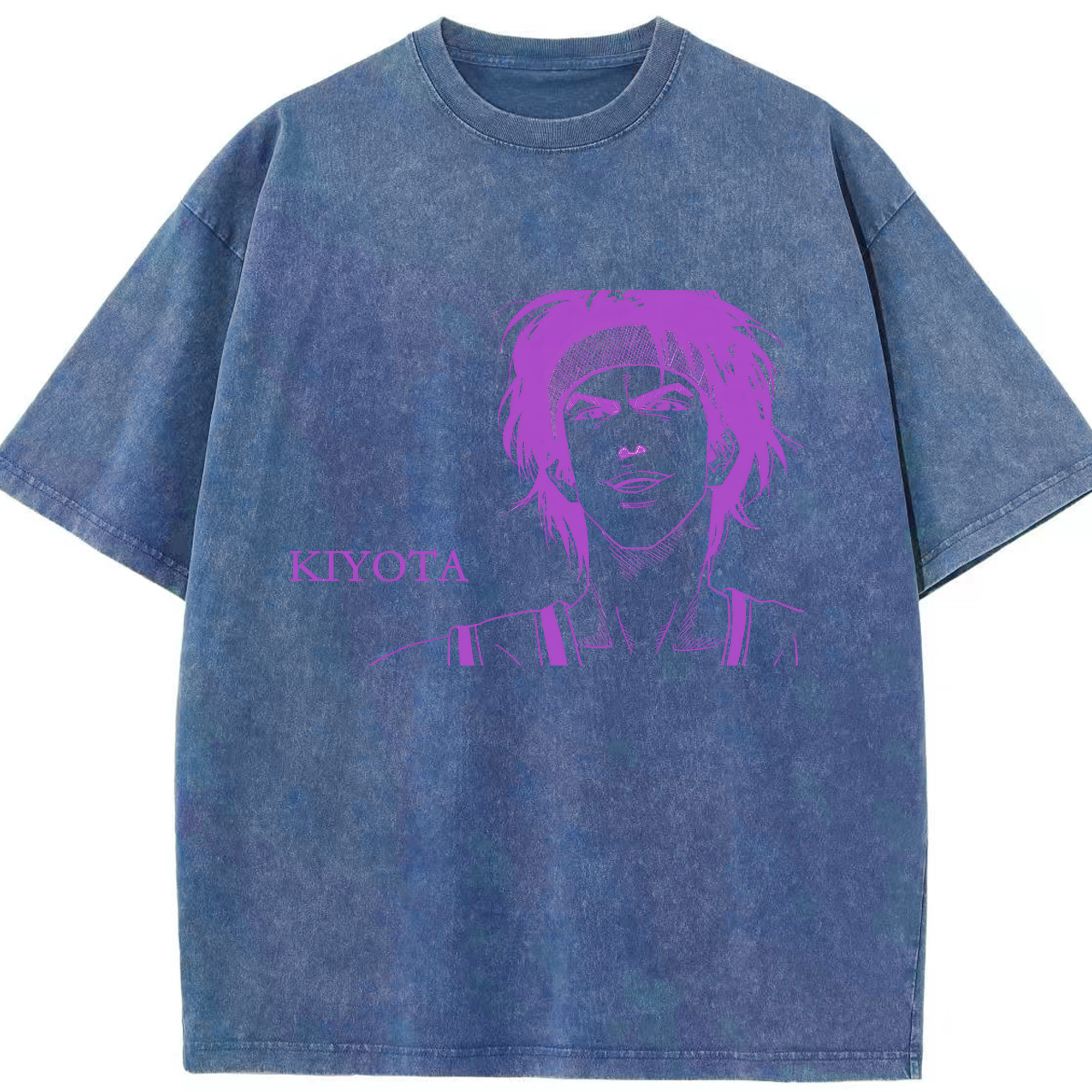 （画像用） SLAM DUNK／スラムダンク 綿100% ヴィンテージ風 半袖Tシャツ（フロントプリント）
