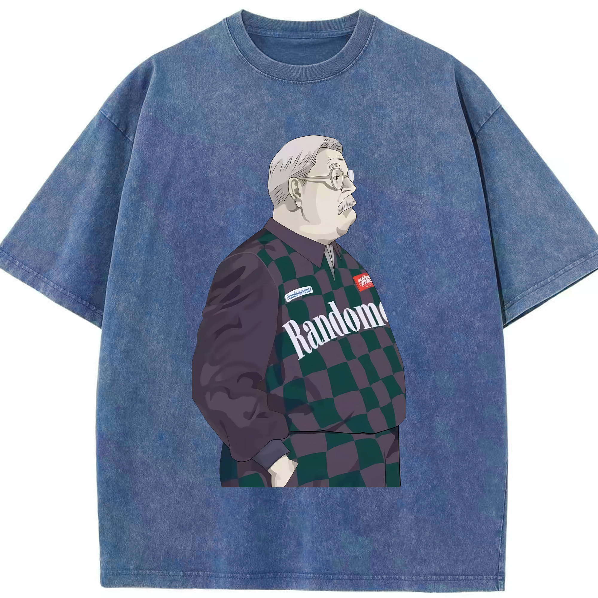 （画像用） SLAM DUNK／スラムダンク 綿100% ヴィンテージ風 半袖Tシャツ（フロントプリント）