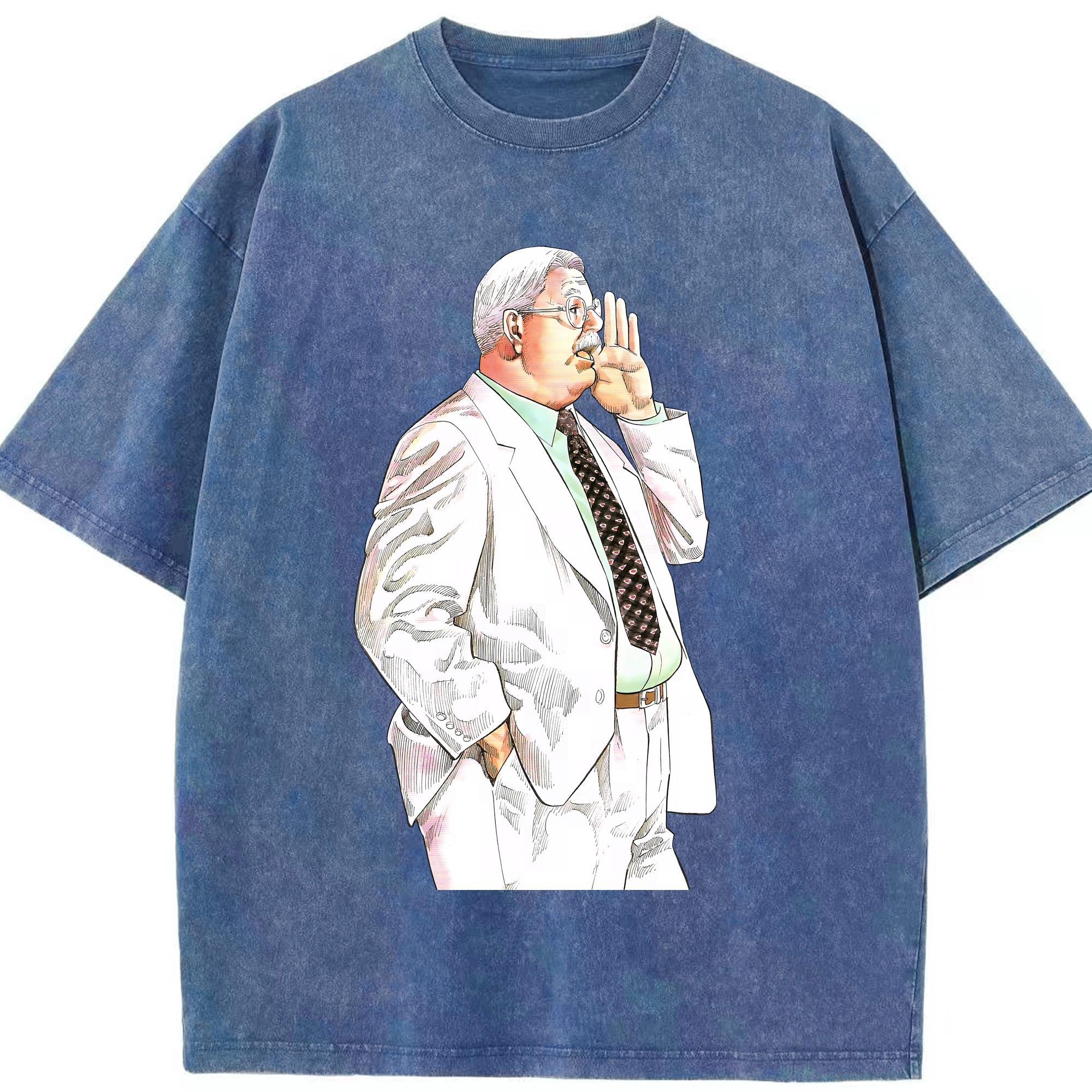（画像用） SLAM DUNK／スラムダンク 綿100% ヴィンテージ風 半袖Tシャツ（フロントプリント）
