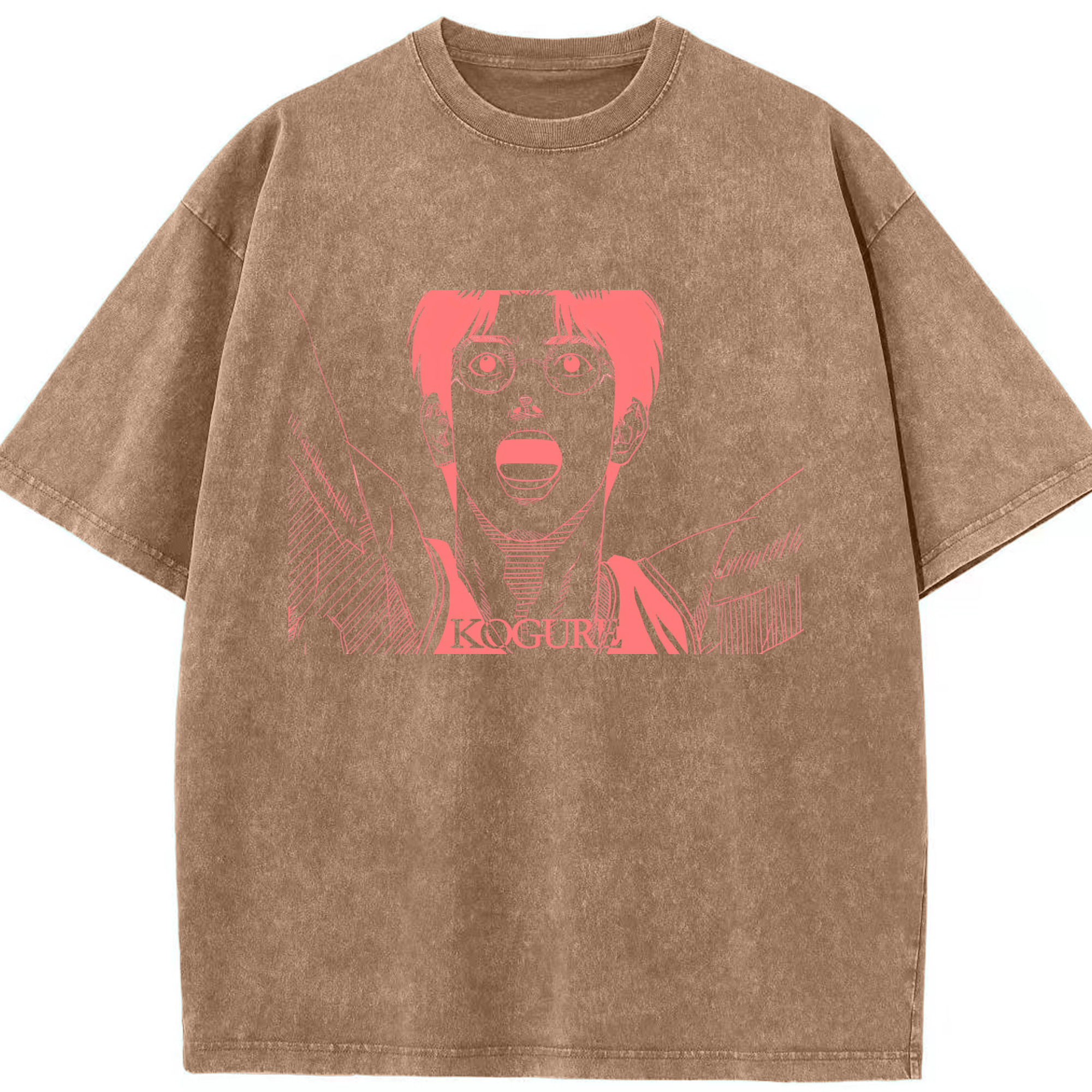 （画像用） SLAM DUNK／スラムダンク 綿100% ヴィンテージ風 半袖Tシャツ（フロントプリント）