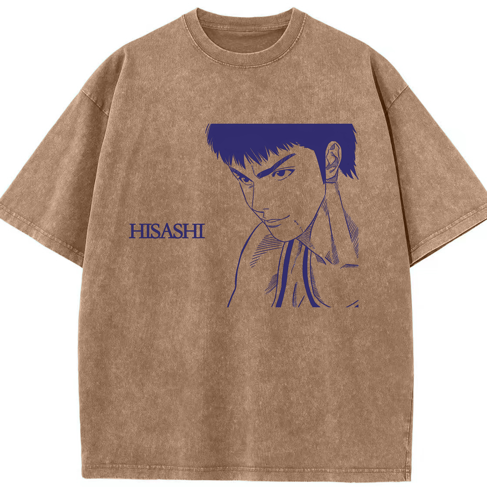 （画像用） SLAM DUNK／スラムダンク 綿100% ヴィンテージ風 半袖Tシャツ（フロントプリント）