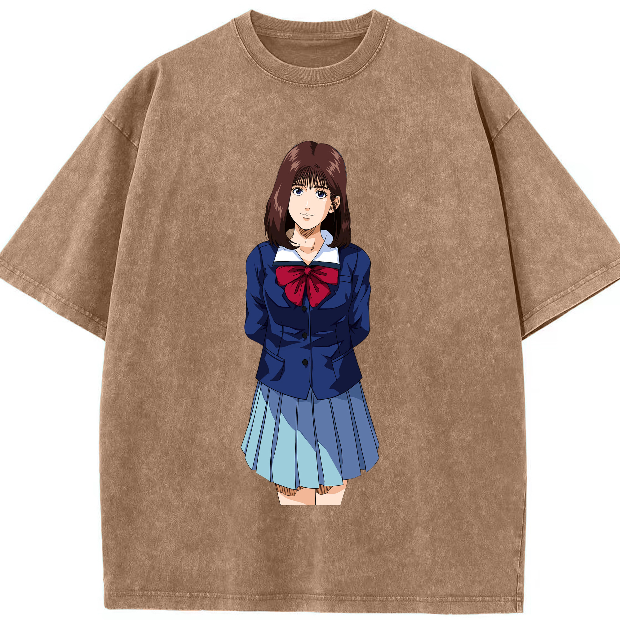 （画像用） SLAM DUNK／スラムダンク 綿100% ヴィンテージ風 半袖Tシャツ（フロントプリント）