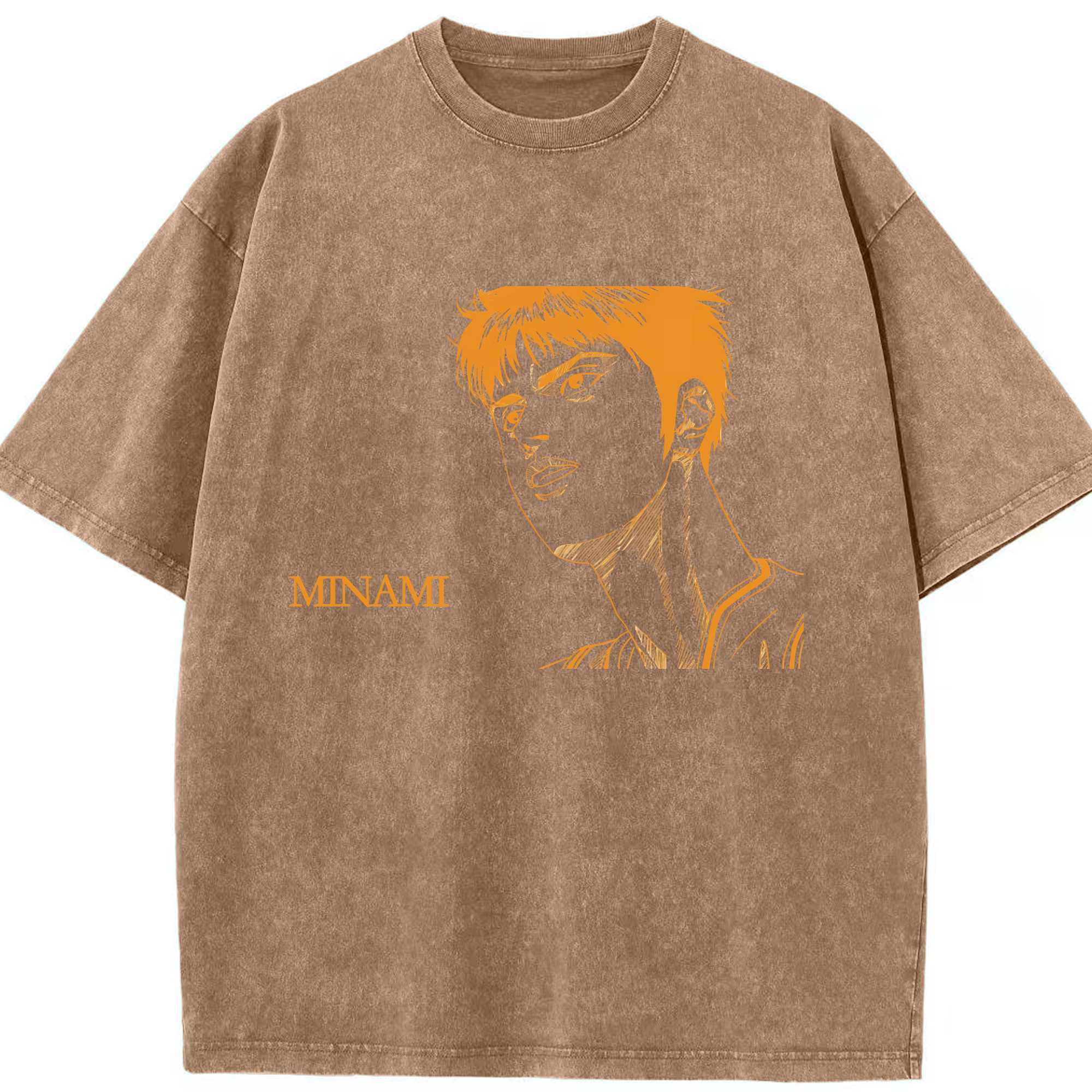 （画像用） SLAM DUNK／スラムダンク 綿100% ヴィンテージ風 半袖Tシャツ（フロントプリント）