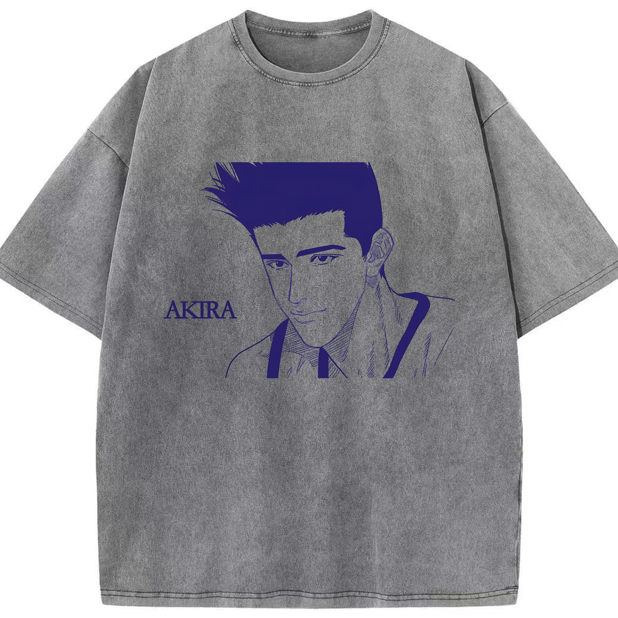 （画像用） SLAM DUNK／スラムダンク 綿100% ヴィンテージ風 半袖Tシャツ（フロントプリント）