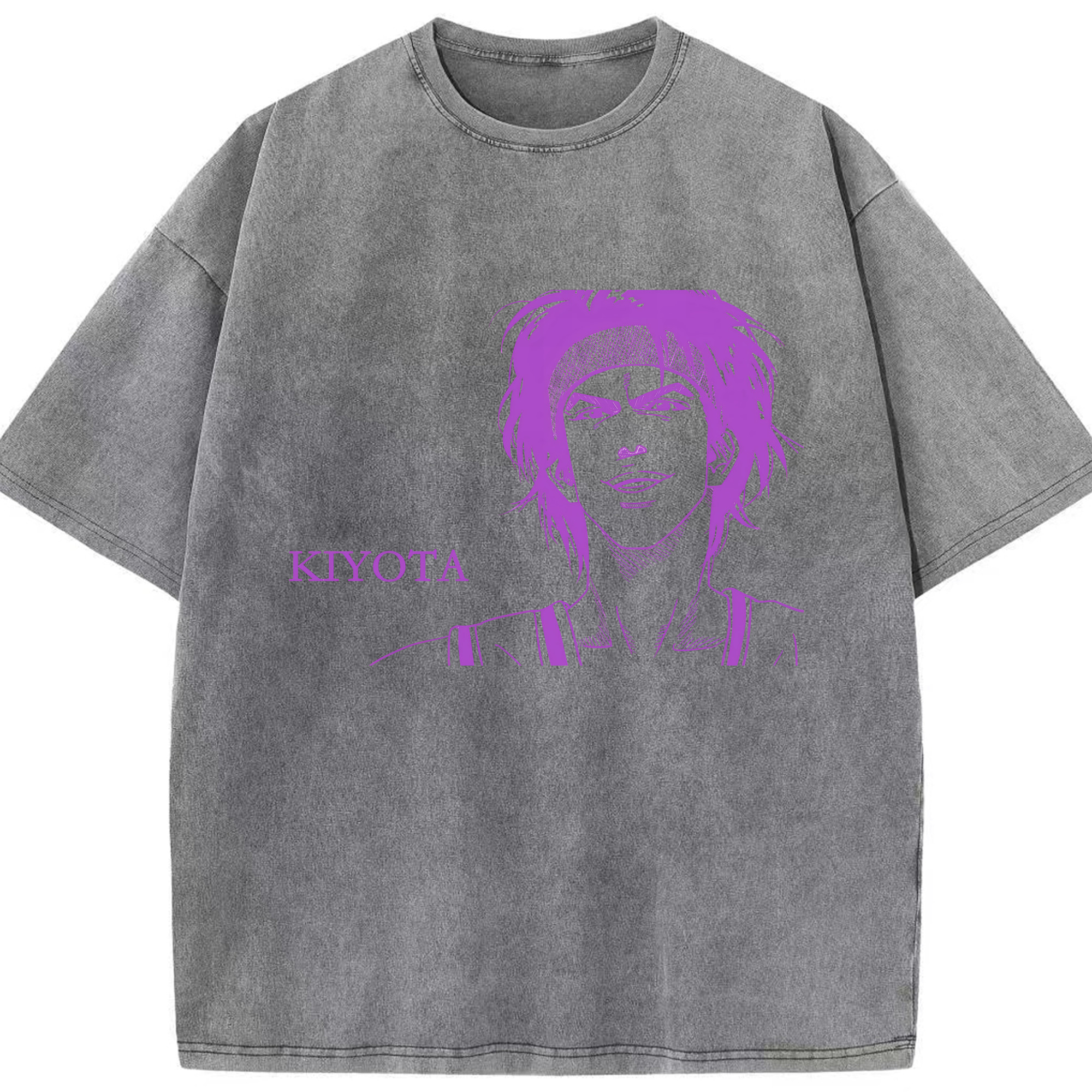 （画像用） SLAM DUNK／スラムダンク 綿100% ヴィンテージ風 半袖Tシャツ（フロントプリント）