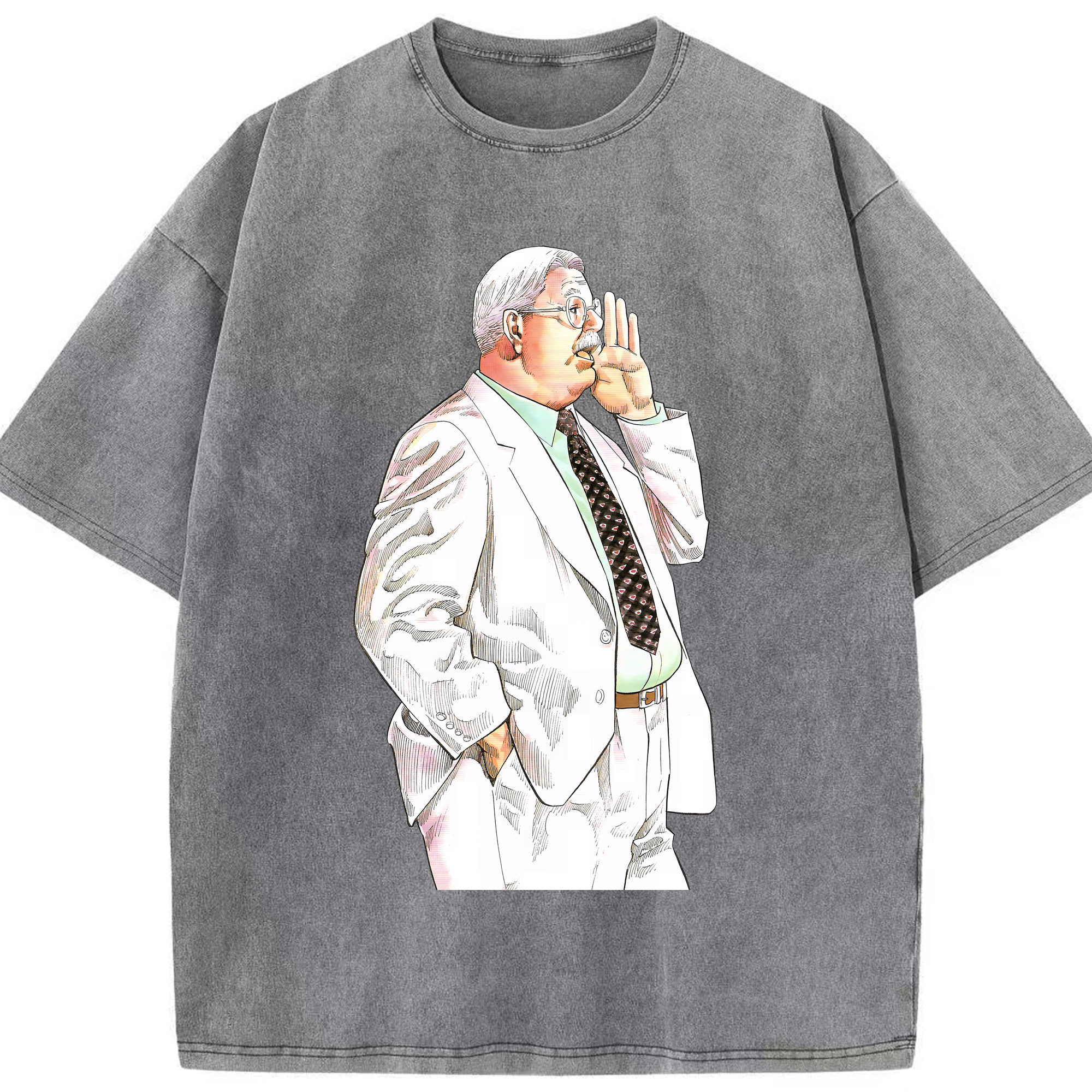 （画像用） SLAM DUNK／スラムダンク 綿100% ヴィンテージ風 半袖Tシャツ（フロントプリント）