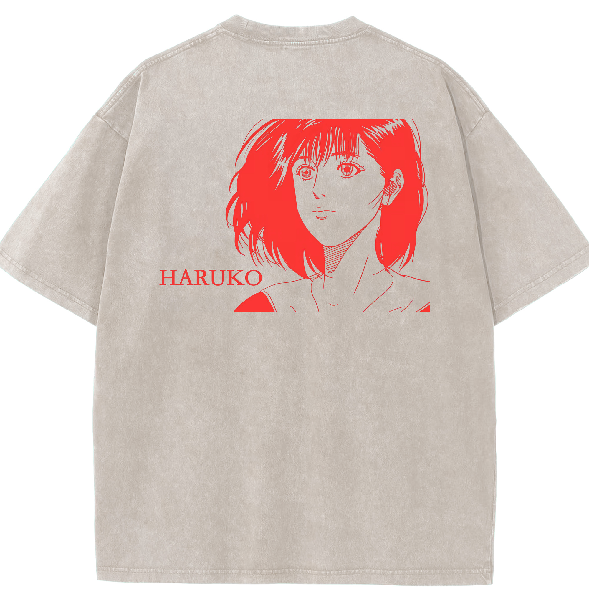 （画像用） SLAM DUNK／スラムダンク 綿100% ヴィンテージ風 半袖Tシャツ（背面プリント）