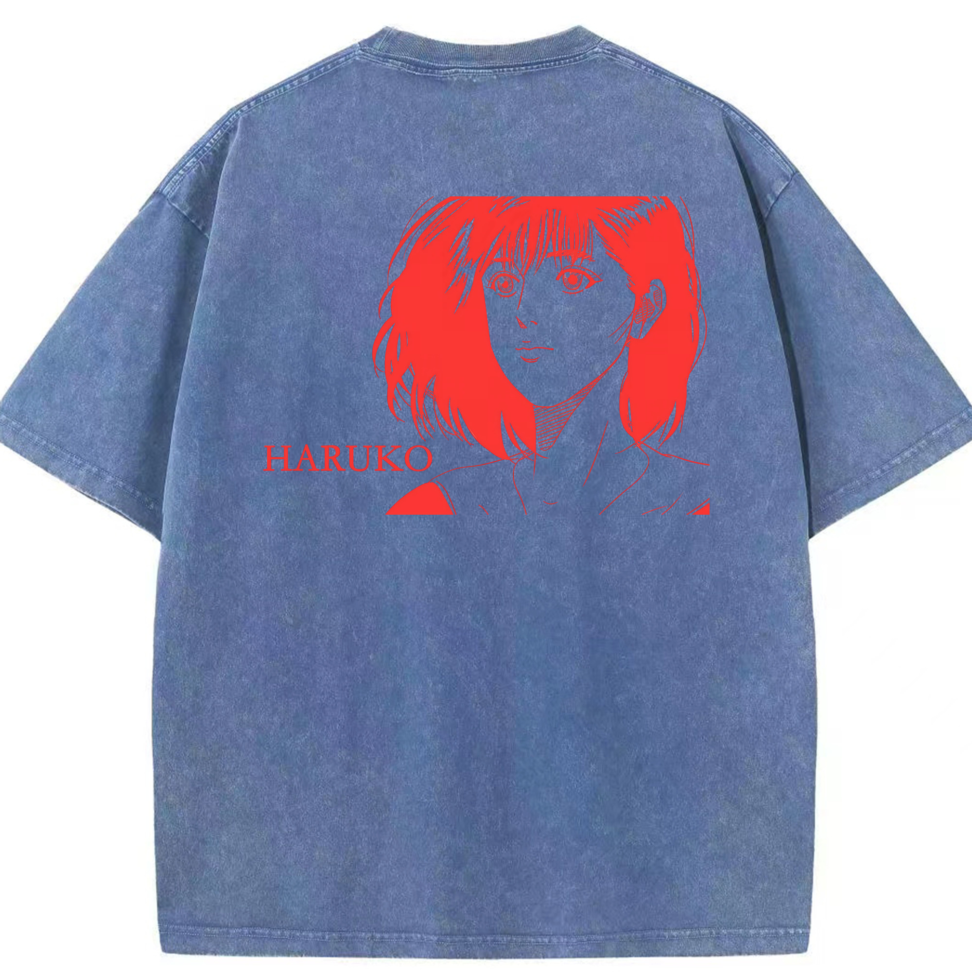 （画像用） SLAM DUNK／スラムダンク 綿100% ヴィンテージ風 半袖Tシャツ（背面プリント）