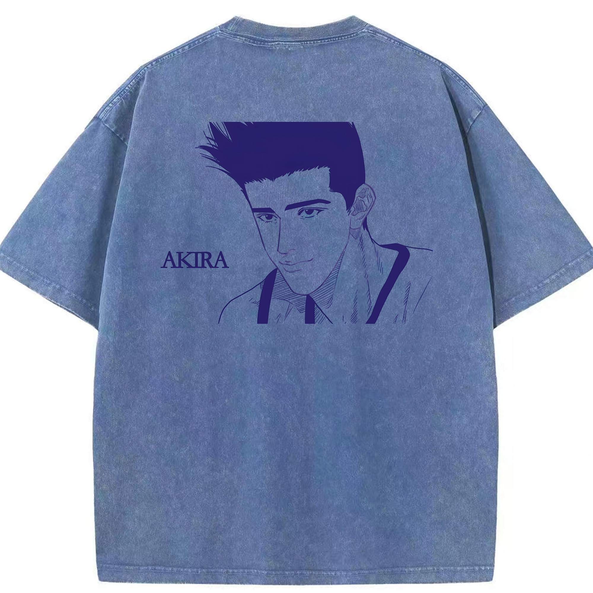 （画像用） SLAM DUNK／スラムダンク 綿100% ヴィンテージ風 半袖Tシャツ（背面プリント）
