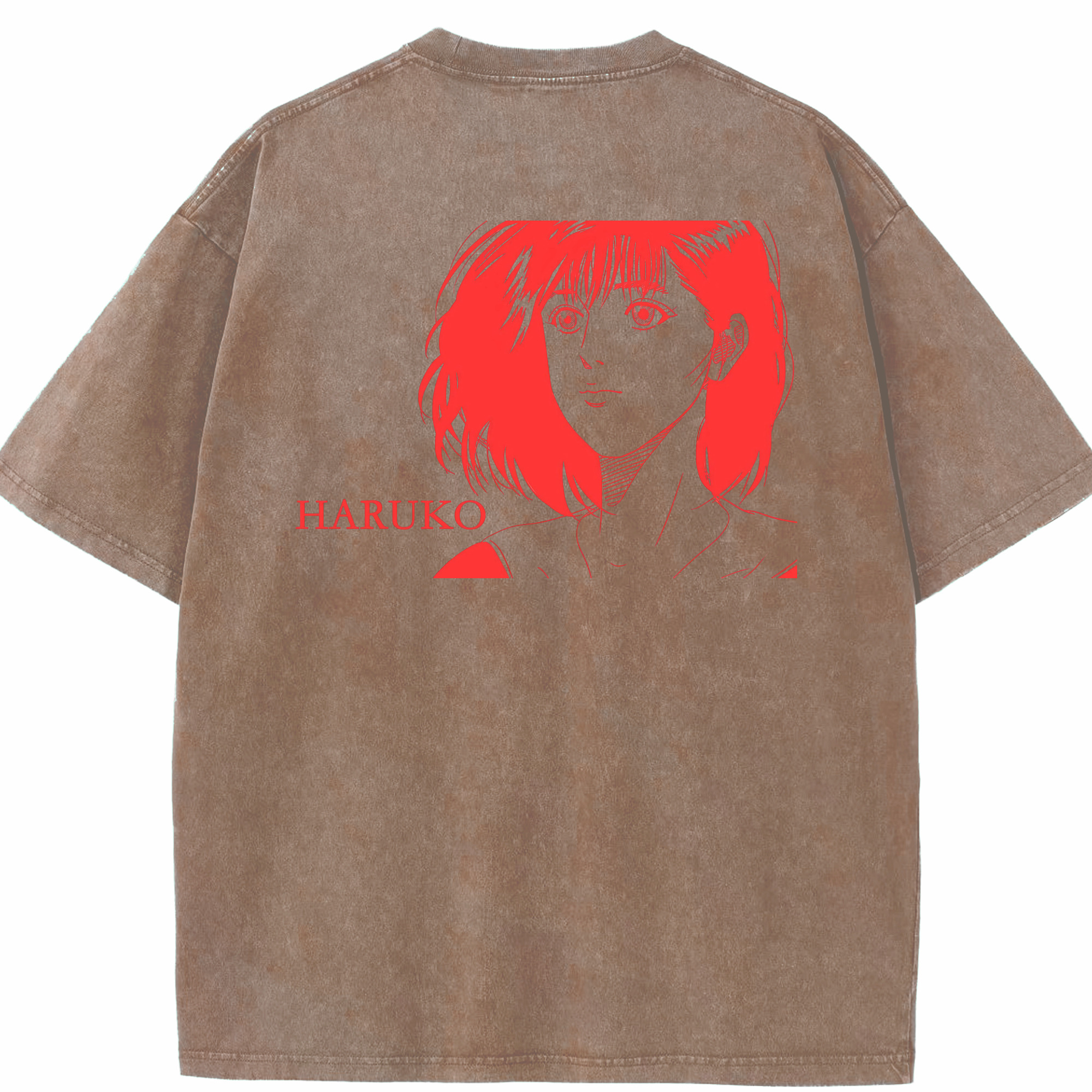 SLAM DUNK／スラムダンク 綿100% ヴィンテージ風 半袖Tシャツ（背面プリント）
