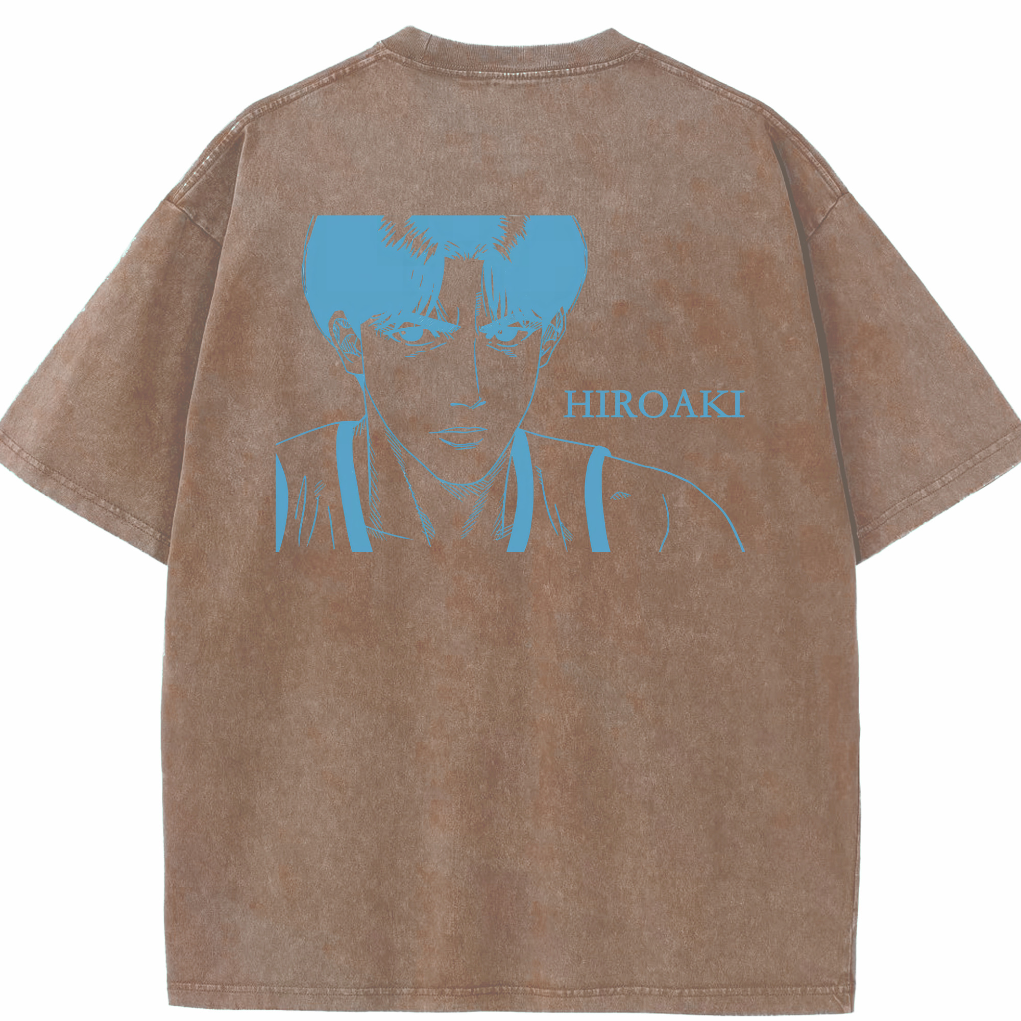 （画像用） SLAM DUNK／スラムダンク 綿100% ヴィンテージ風 半袖Tシャツ（背面プリント）