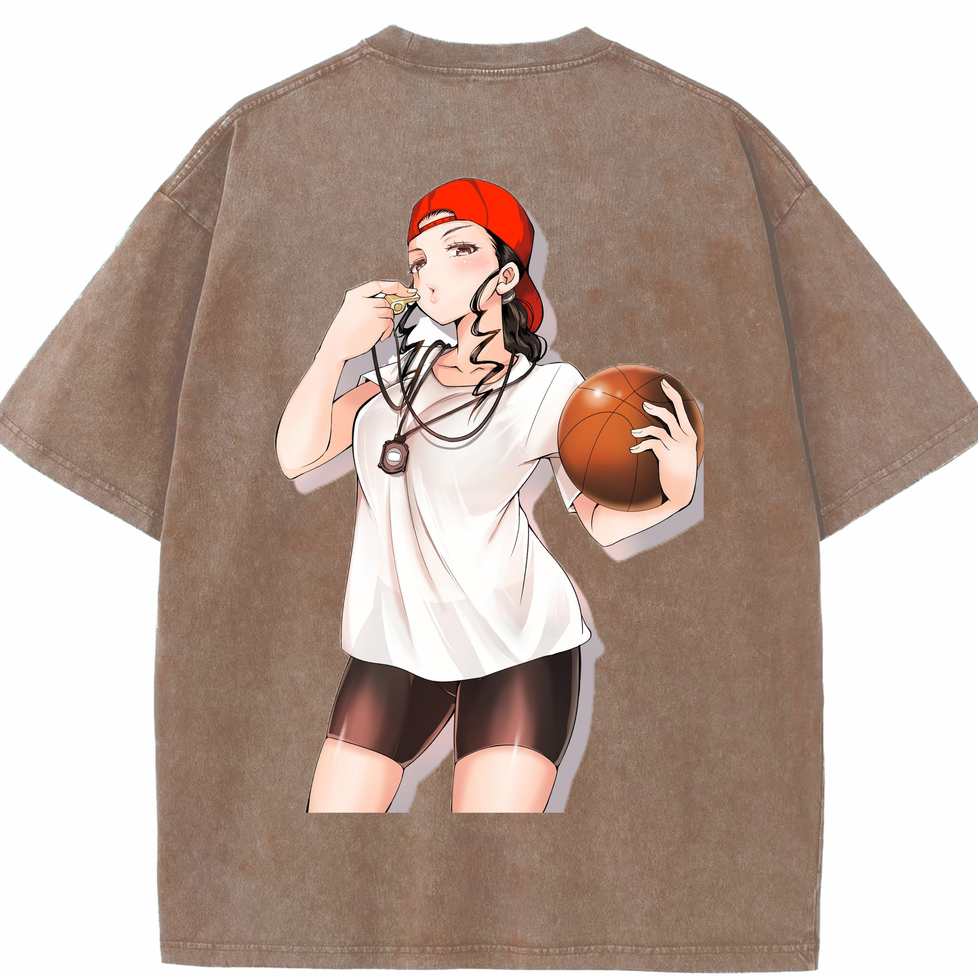 SLAM DUNK／スラムダンク 綿100% ヴィンテージ風 半袖Tシャツ（背面プリント）