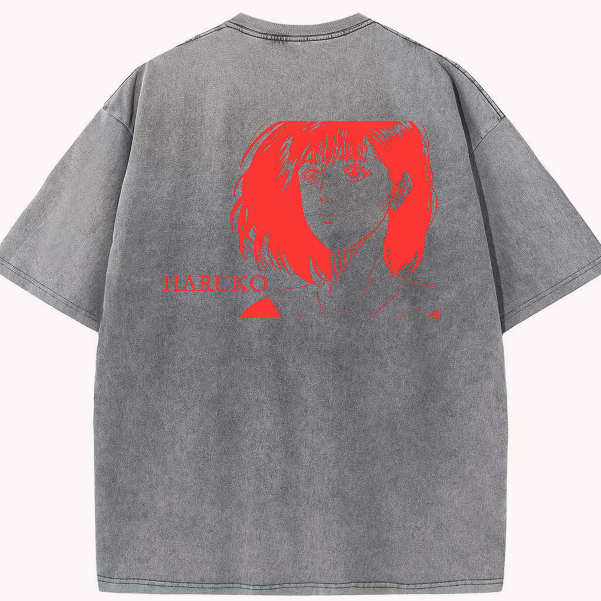 （画像用） SLAM DUNK／スラムダンク 綿100% ヴィンテージ風 半袖Tシャツ（背面プリント）