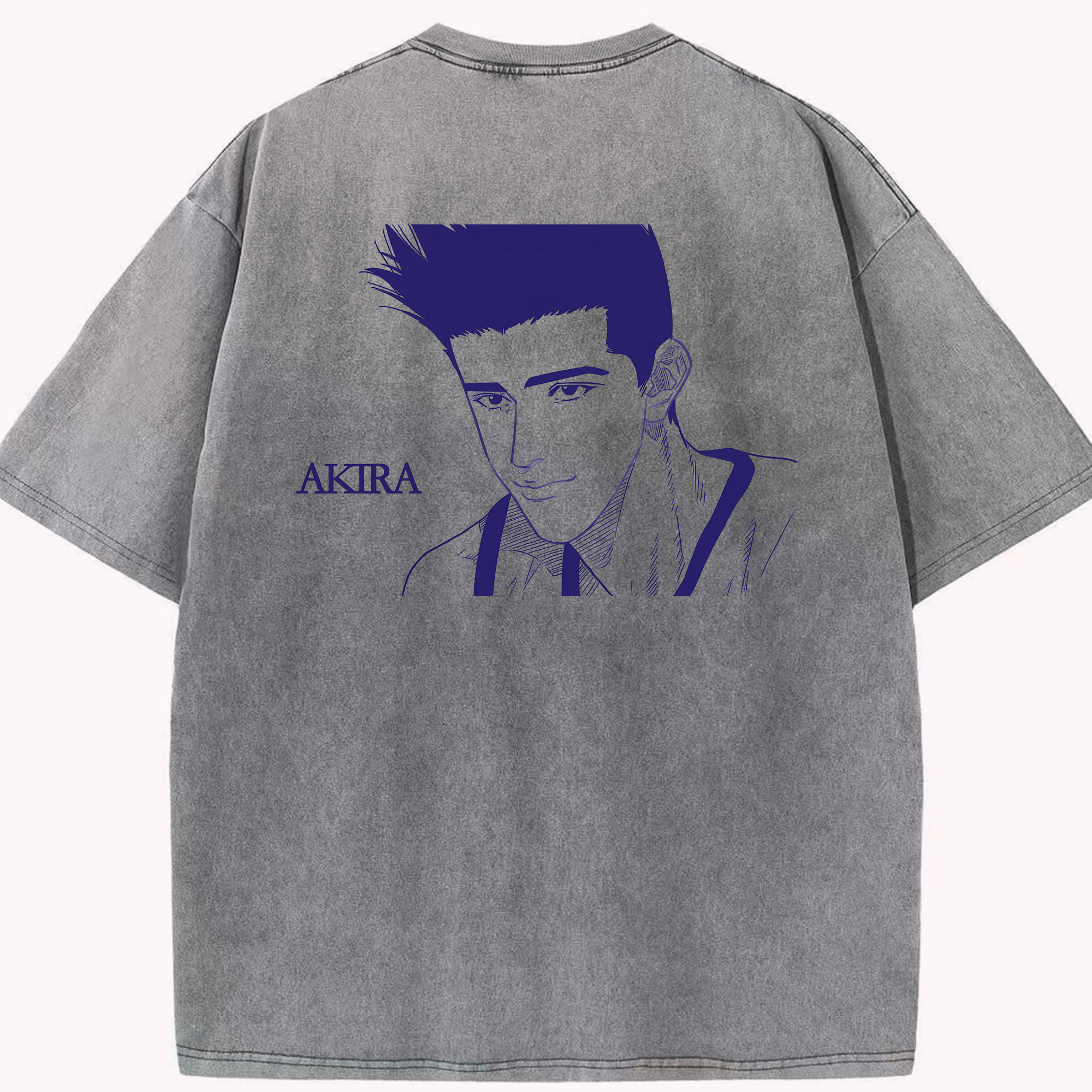（画像用） SLAM DUNK／スラムダンク 綿100% ヴィンテージ風 半袖Tシャツ（背面プリント）