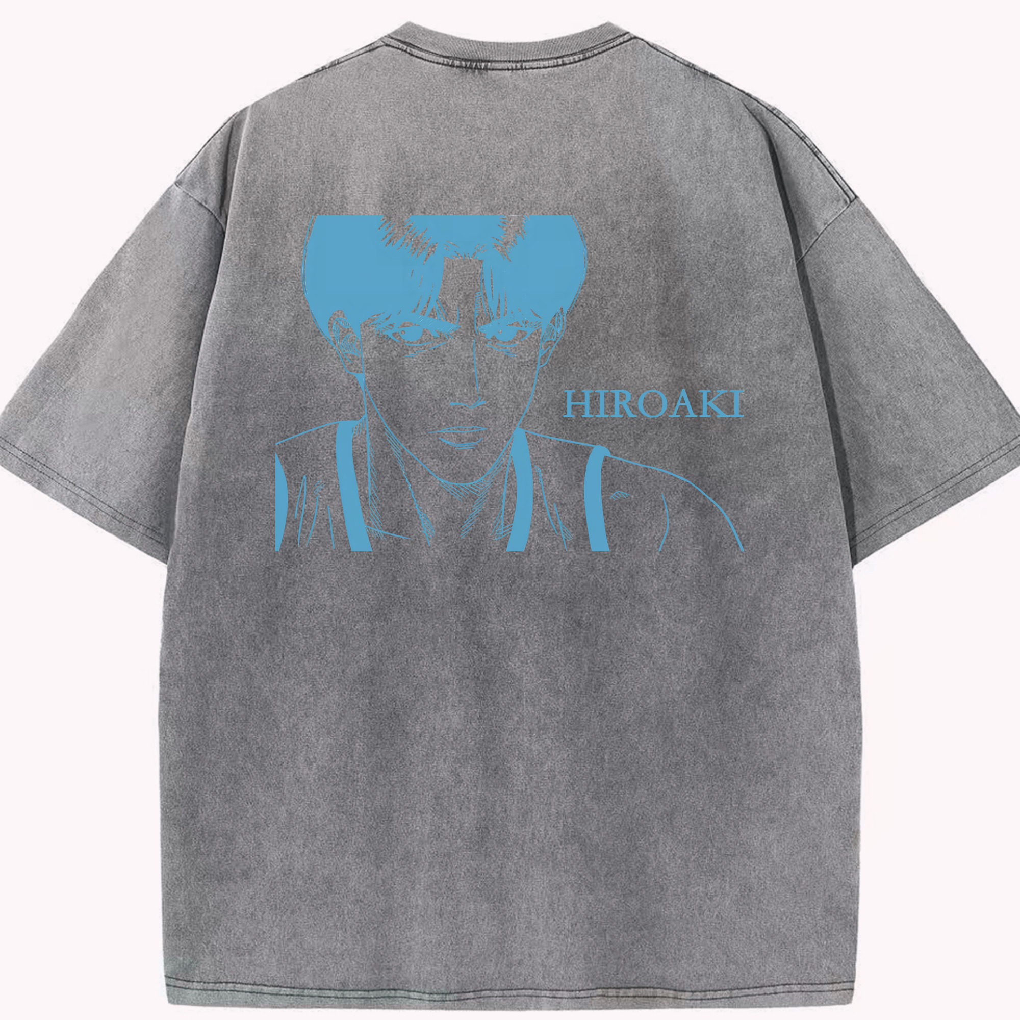 （画像用） SLAM DUNK／スラムダンク 綿100% ヴィンテージ風 半袖Tシャツ（背面プリント）