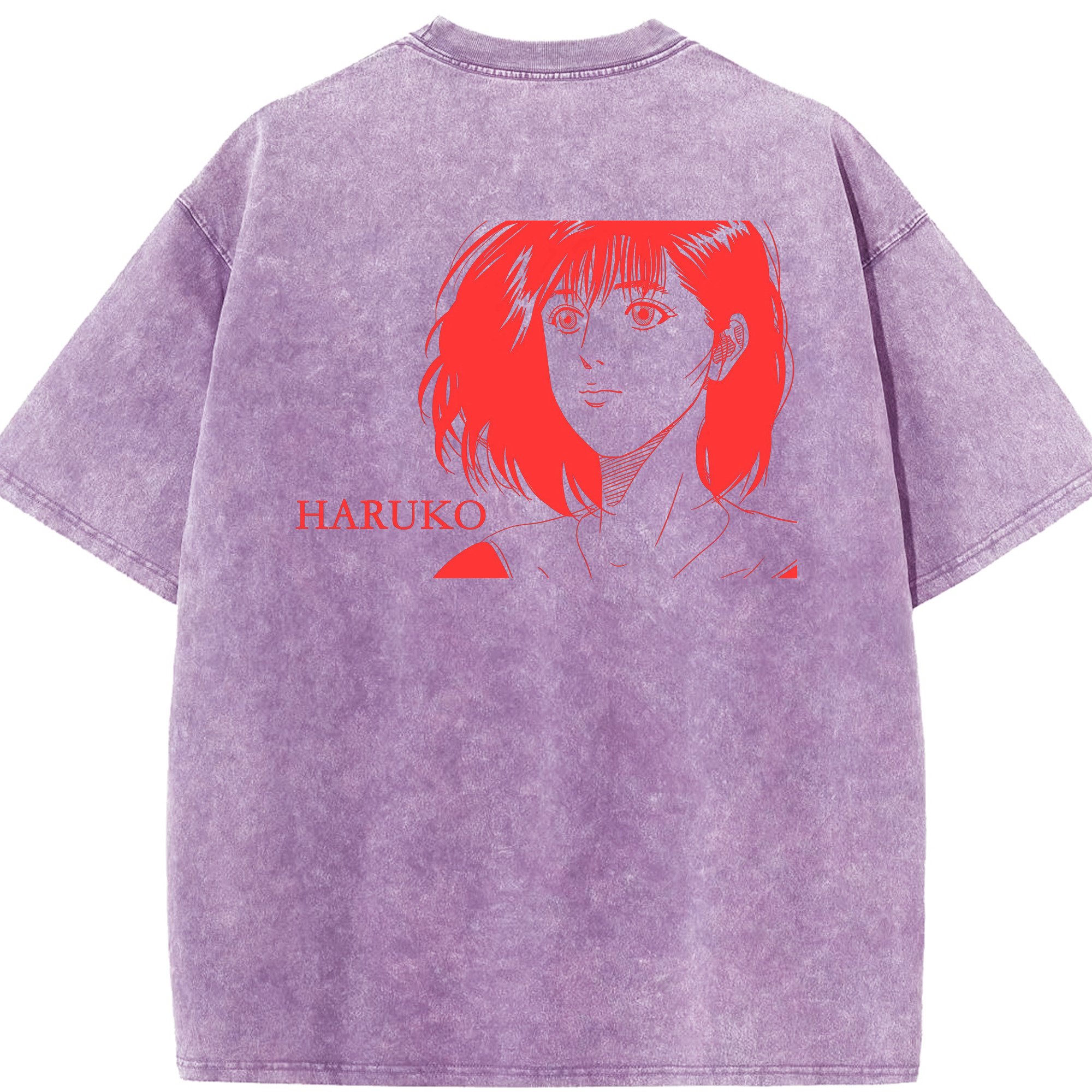 SLAM DUNK／スラムダンク 綿100% ヴィンテージ風 半袖Tシャツ（背面プリント）