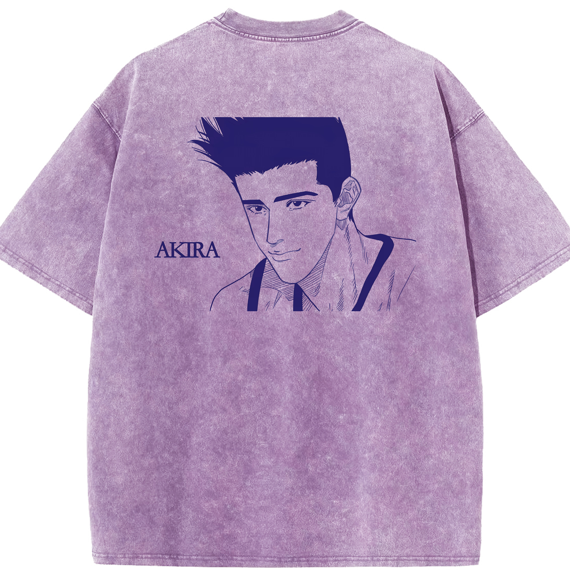 （画像用） SLAM DUNK／スラムダンク 綿100% ヴィンテージ風 半袖Tシャツ（背面プリント）