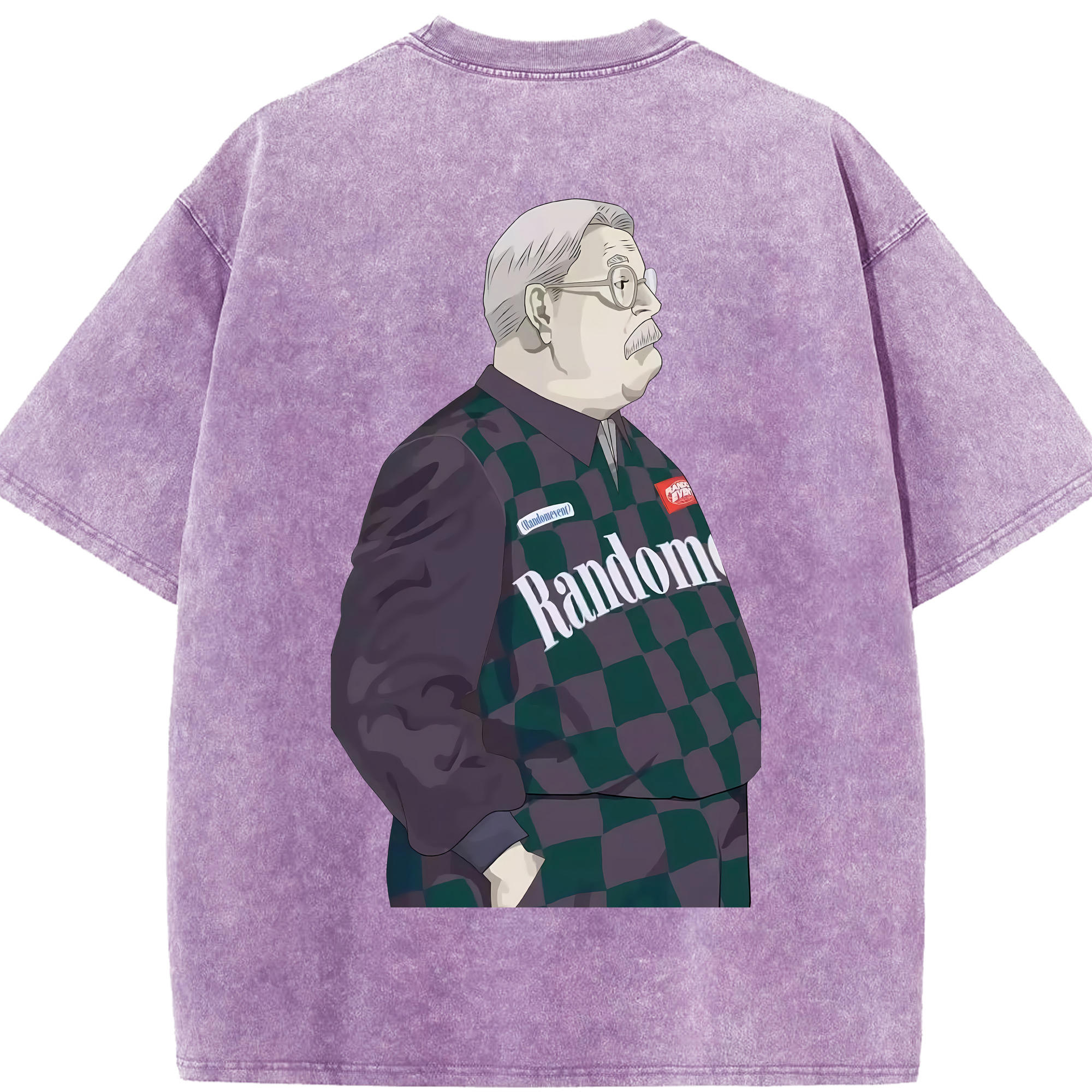 SLAM DUNK／スラムダンク 綿100% ヴィンテージ風 半袖Tシャツ（背面プリント）