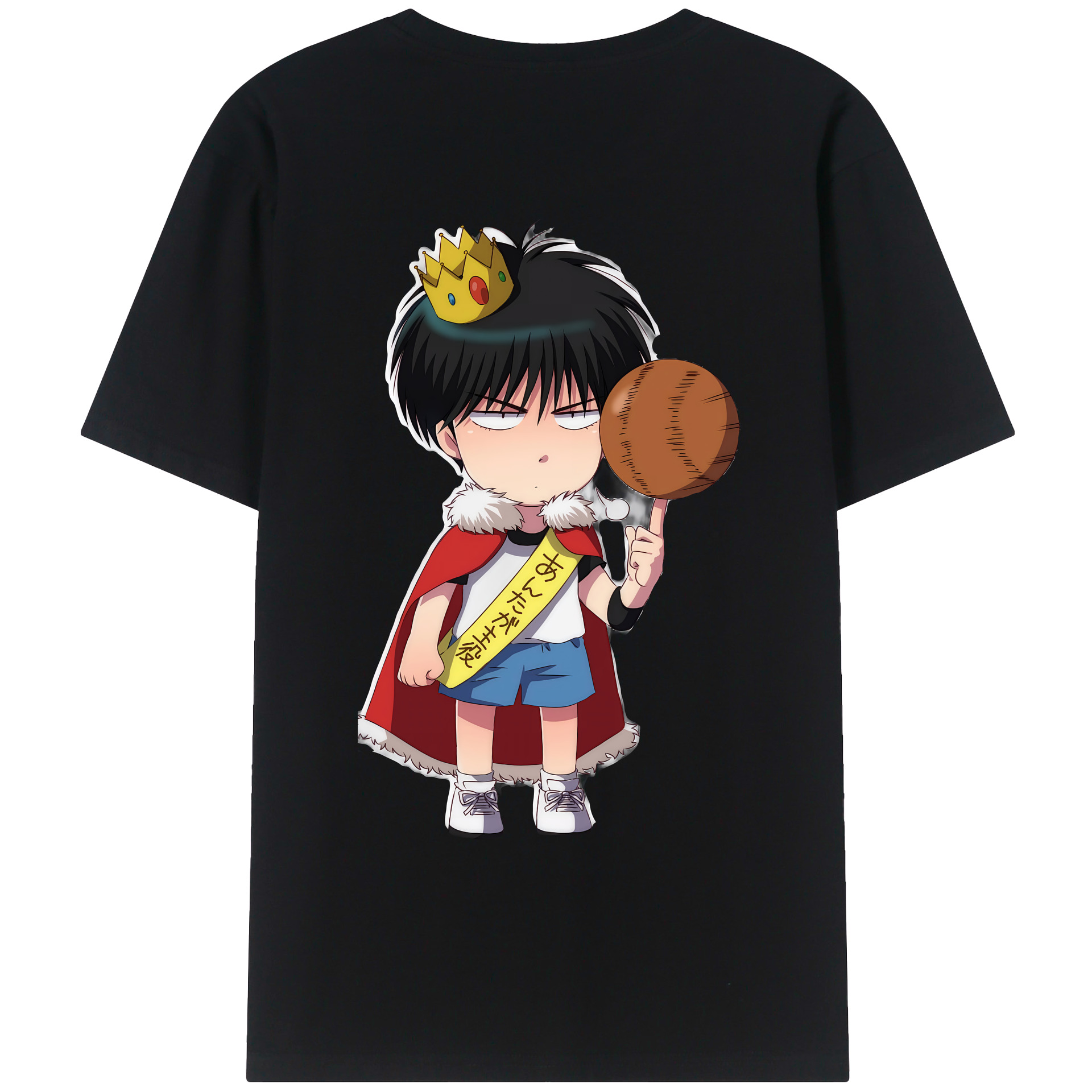 （画像用） SLAM DUNK／スラムダンク 綿100％ メンズ半袖Tシャツ（バックプリント） 通気性