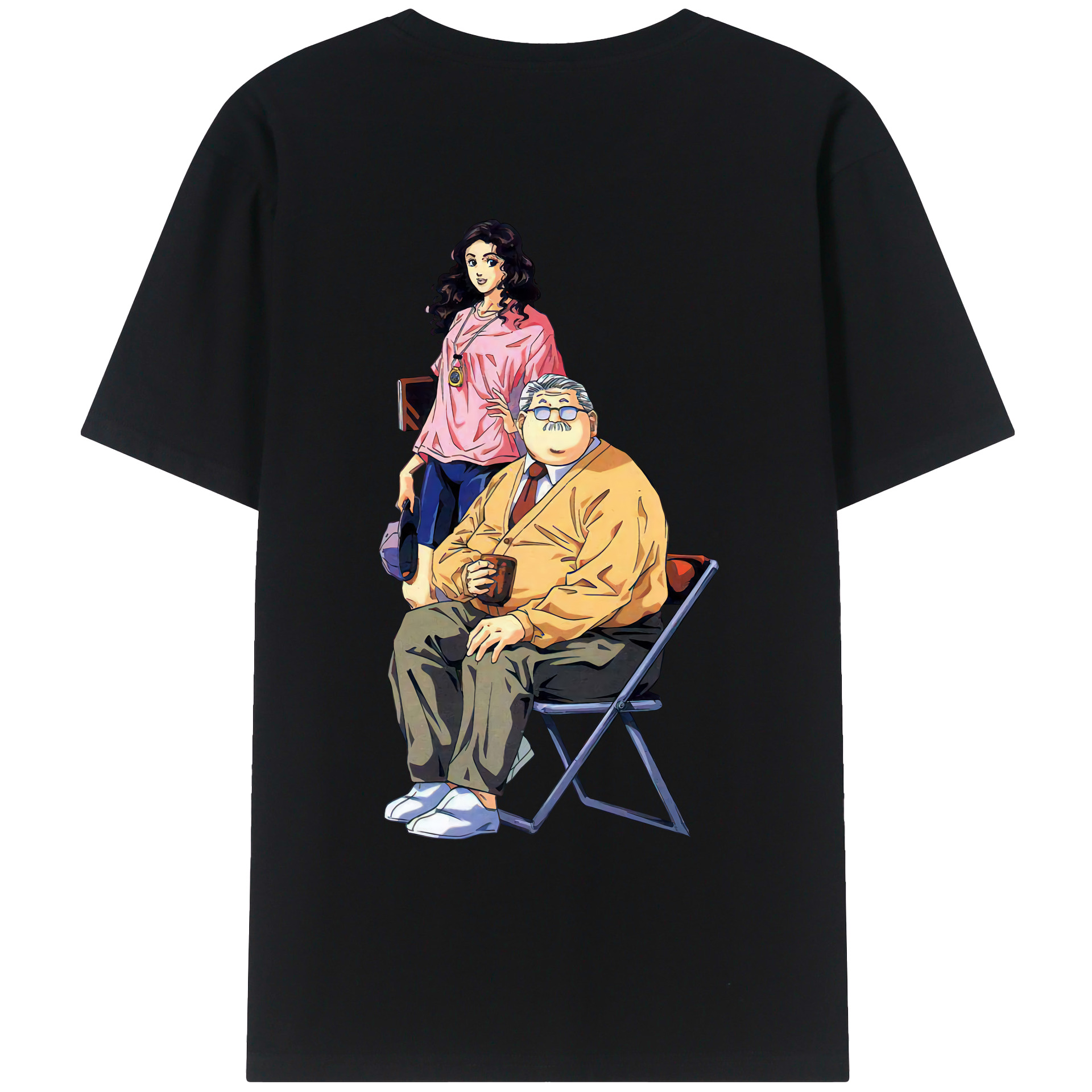 （画像用） SLAM DUNK／スラムダンク 綿100％ メンズ半袖Tシャツ（バックプリント） 通気性