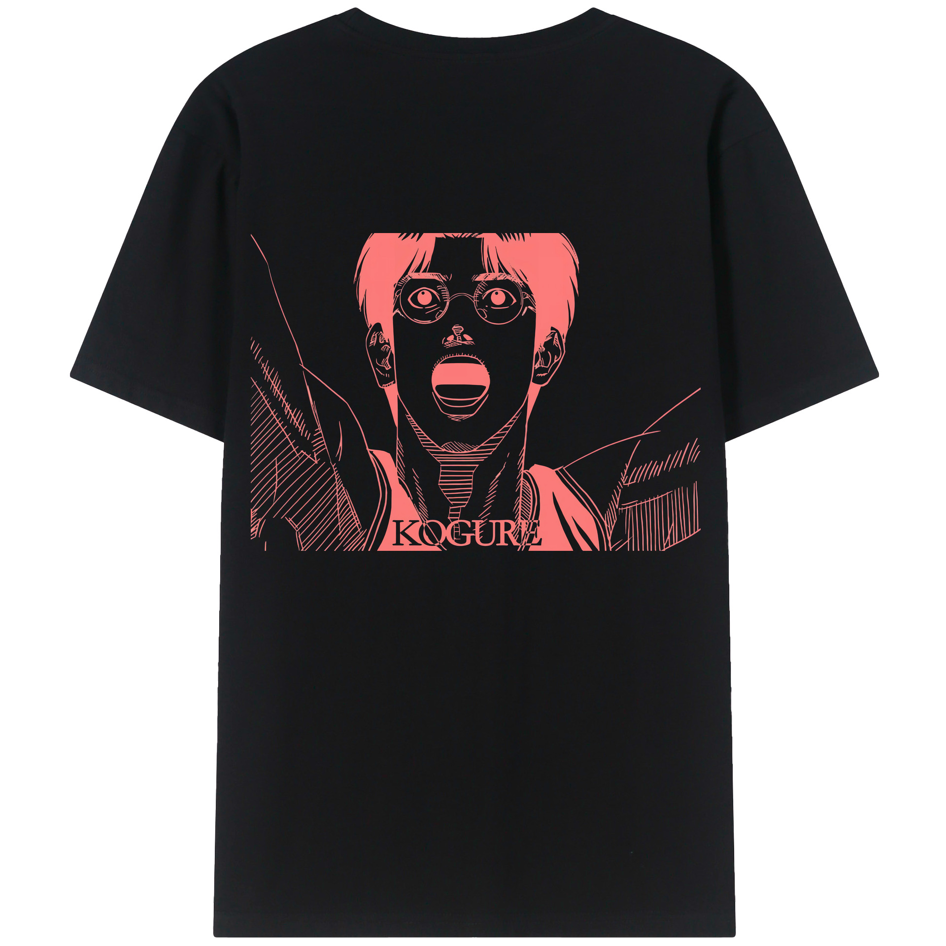 （画像用） SLAM DUNK／スラムダンク 綿100％ メンズ半袖Tシャツ（バックプリント） 通気性