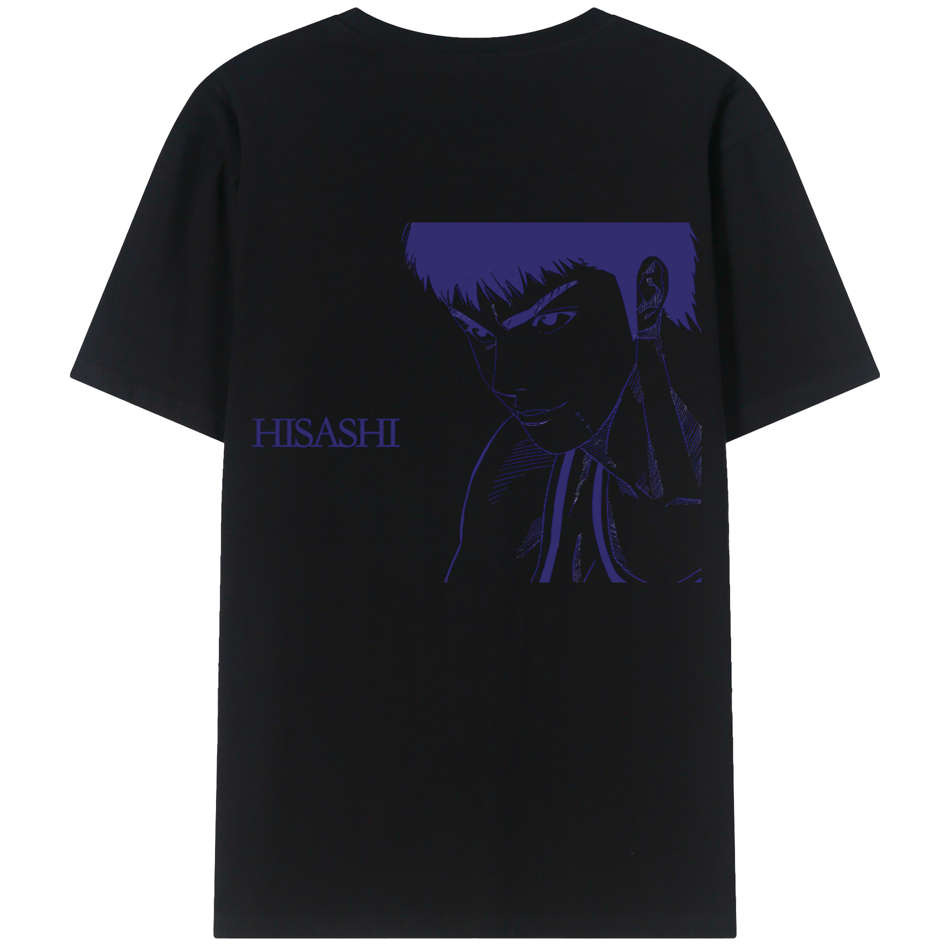 （画像用） SLAM DUNK／スラムダンク 綿100％ メンズ半袖Tシャツ（バックプリント） 通気性