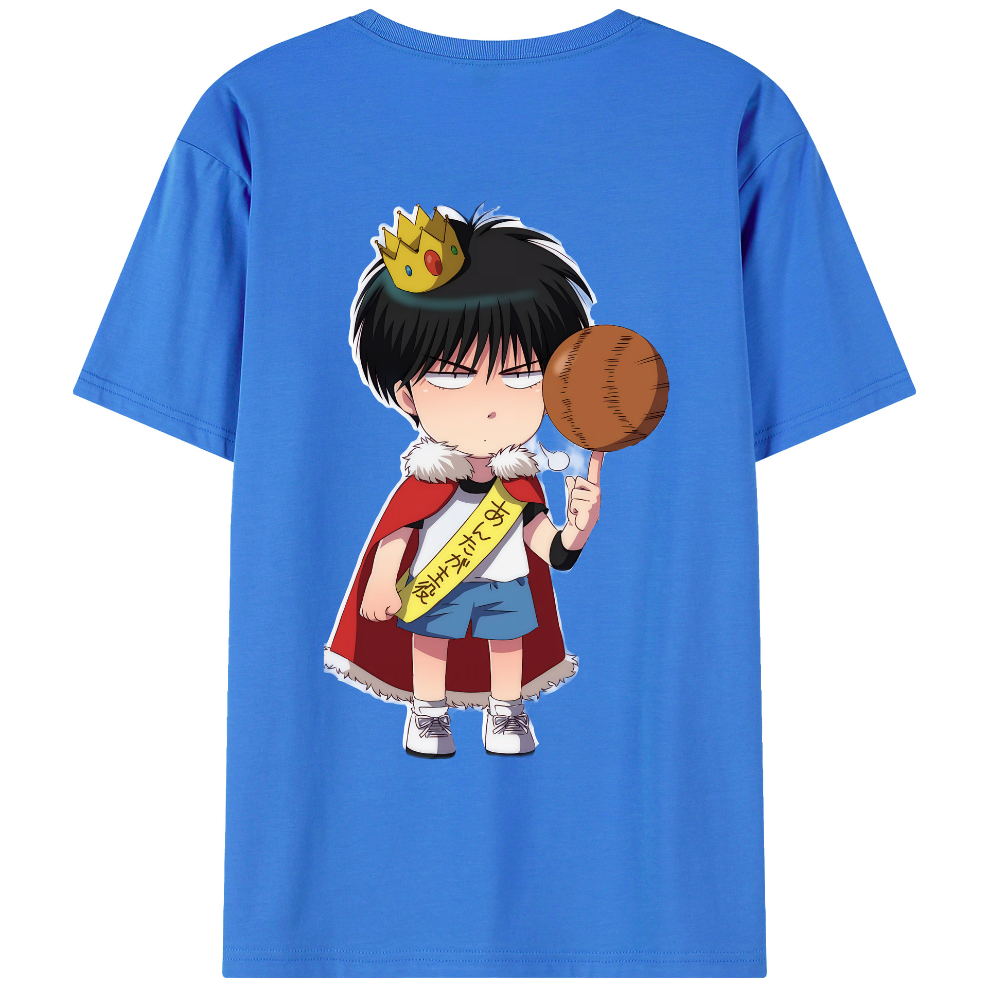 （画像用） SLAM DUNK／スラムダンク 綿100％ メンズ半袖Tシャツ（バックプリント） 通気性
