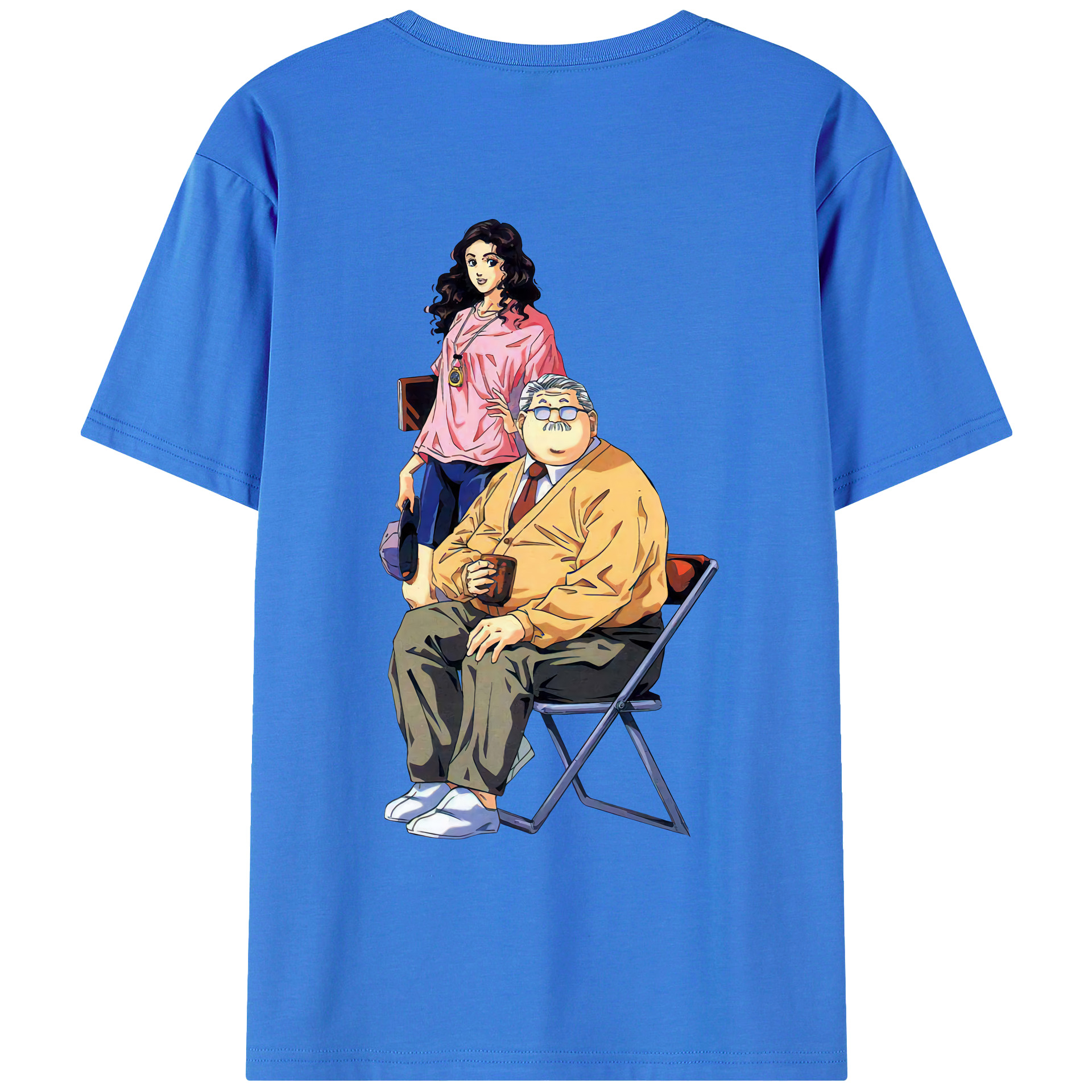 （画像用） SLAM DUNK／スラムダンク 綿100％ メンズ半袖Tシャツ（バックプリント） 通気性