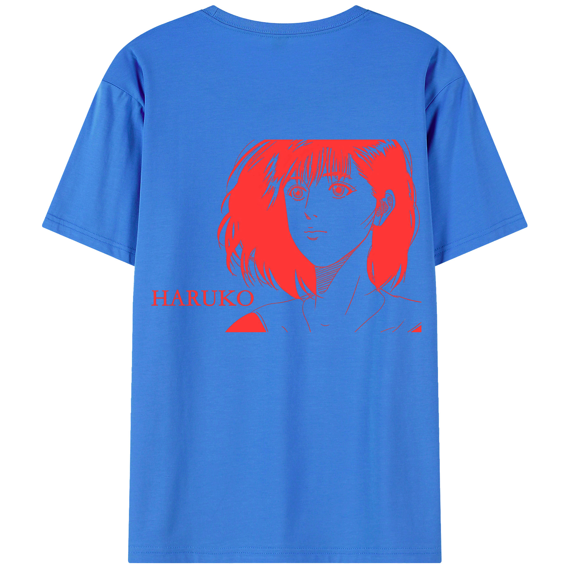 （画像用） SLAM DUNK／スラムダンク 綿100％ メンズ半袖Tシャツ（バックプリント） 通気性