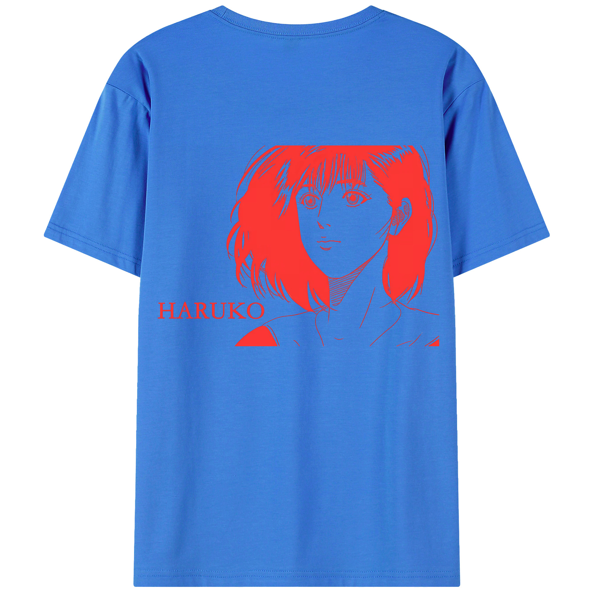 （画像用） SLAM DUNK／スラムダンク 綿100％ メンズ半袖Tシャツ（バックプリント） 通気性