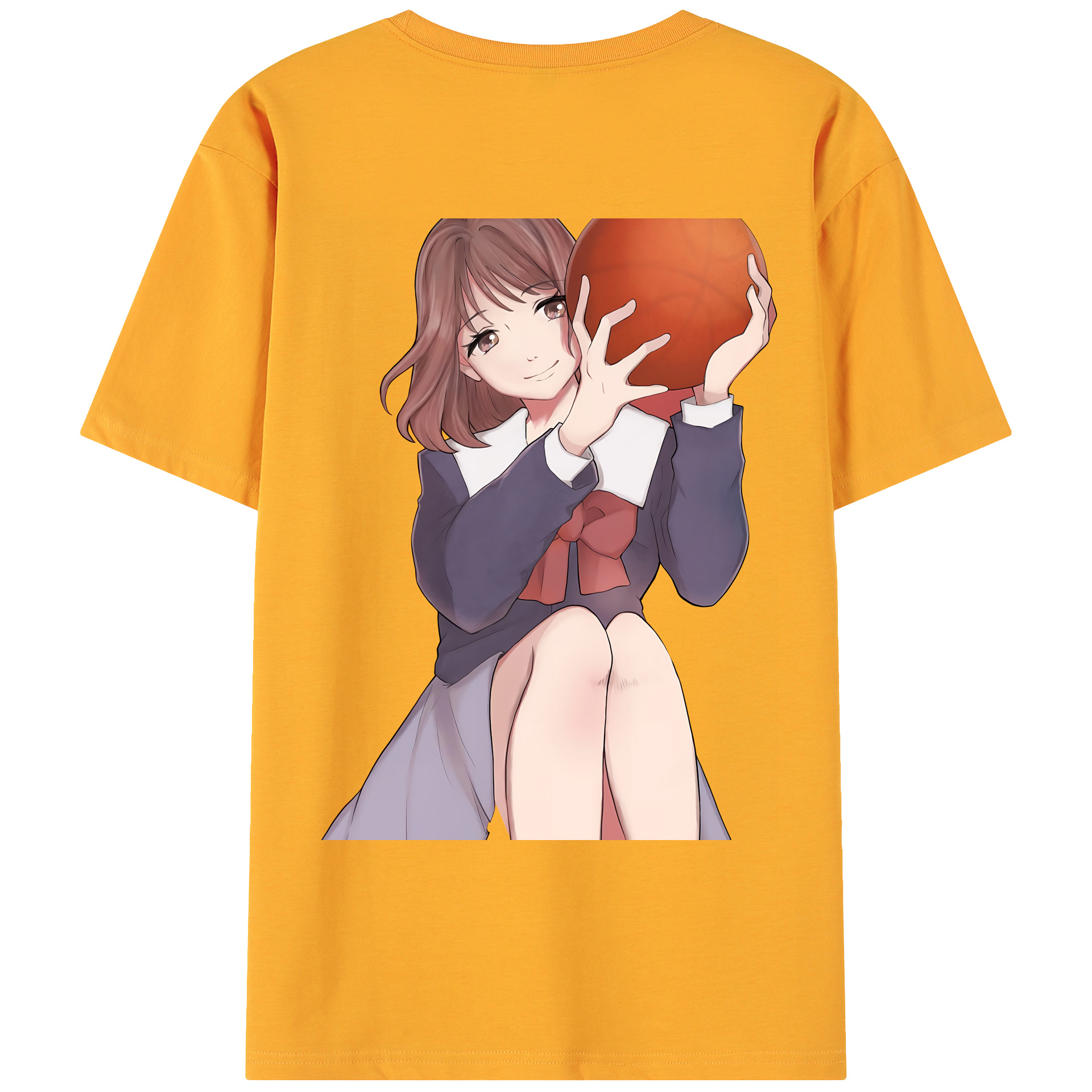 （画像用） SLAM DUNK／スラムダンク 綿100％ メンズ半袖Tシャツ（バックプリント） 通気性