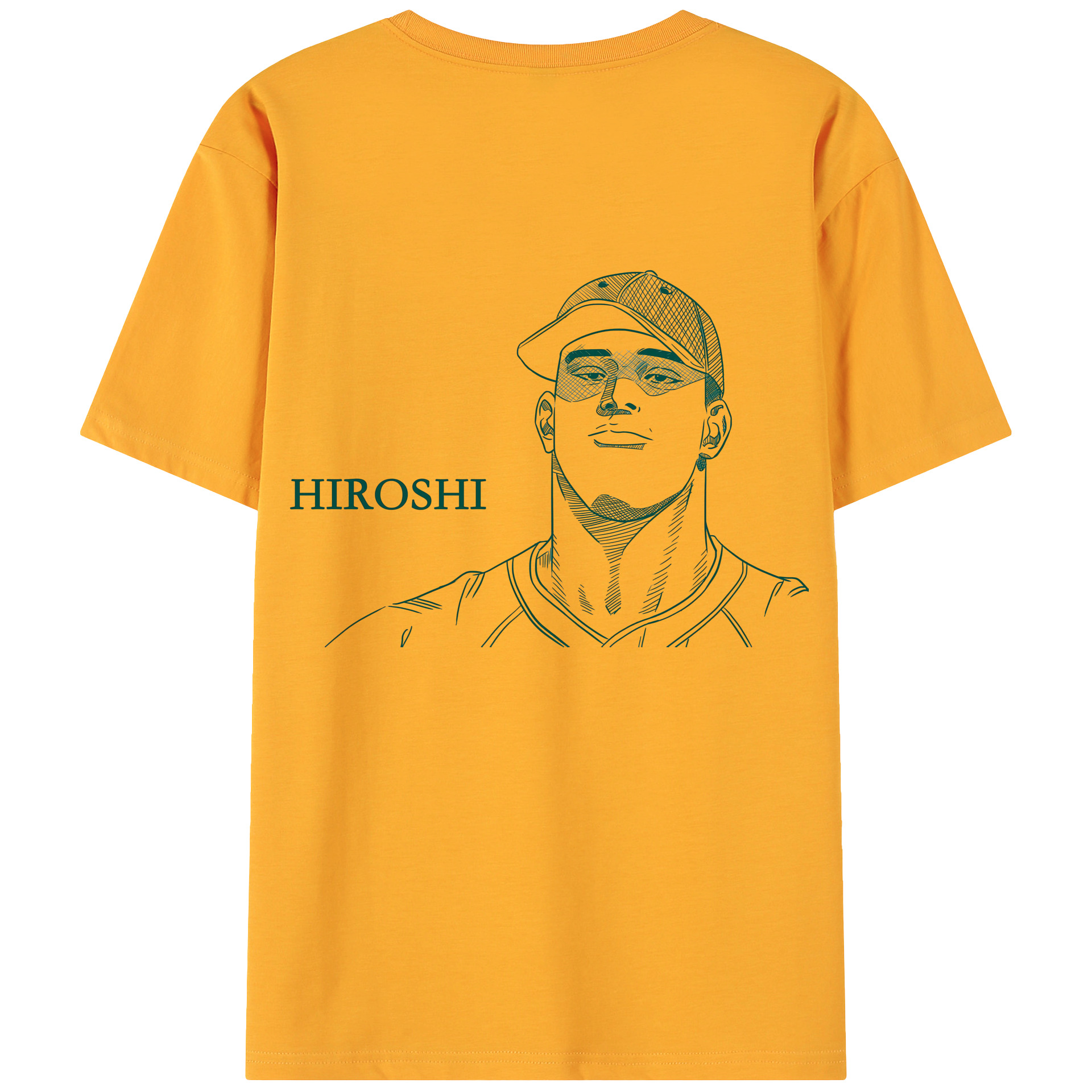 （画像用） SLAM DUNK／スラムダンク 綿100％ メンズ半袖Tシャツ（バックプリント） 通気性
