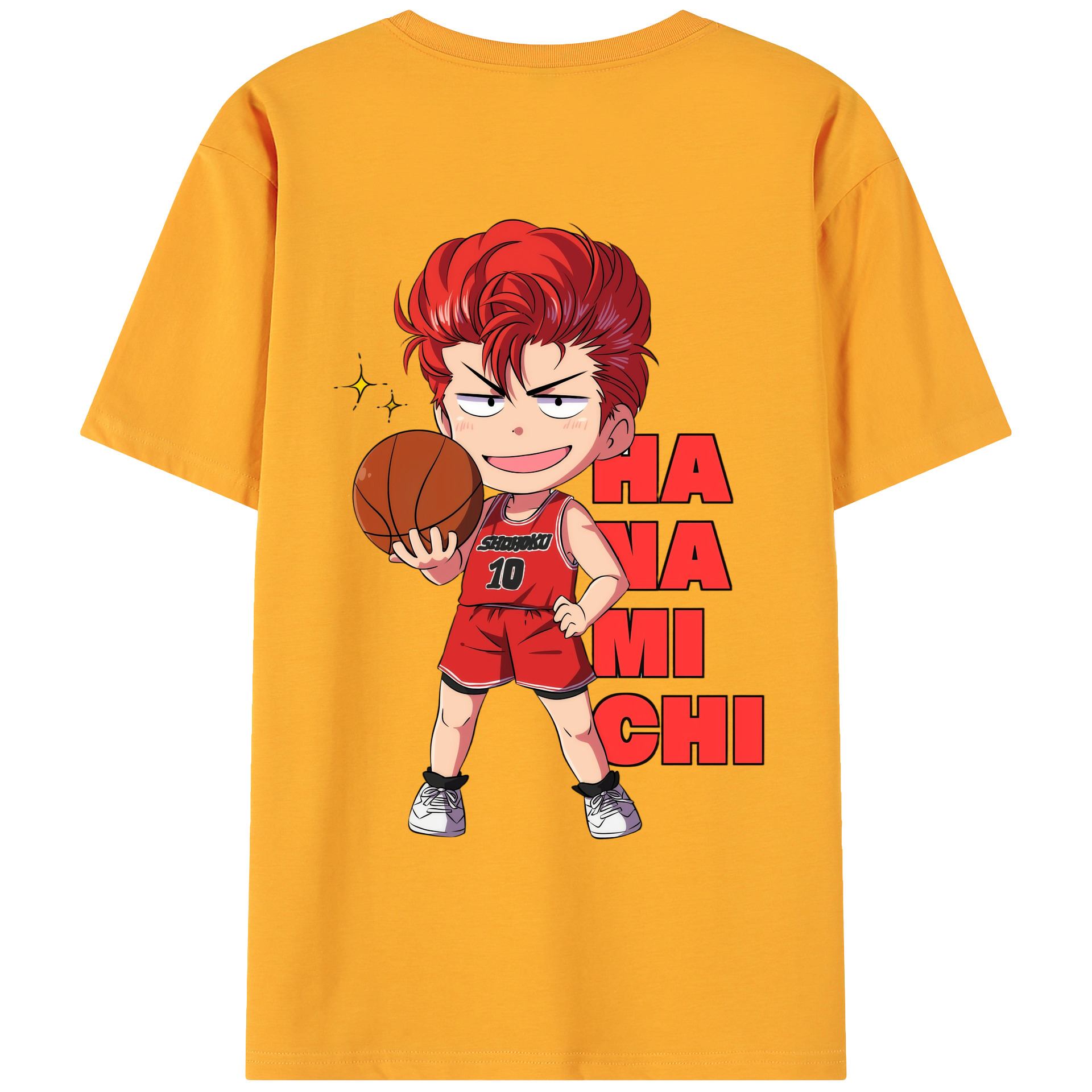 （画像用） SLAM DUNK／スラムダンク 綿100％ メンズ半袖Tシャツ（バックプリント） 通気性