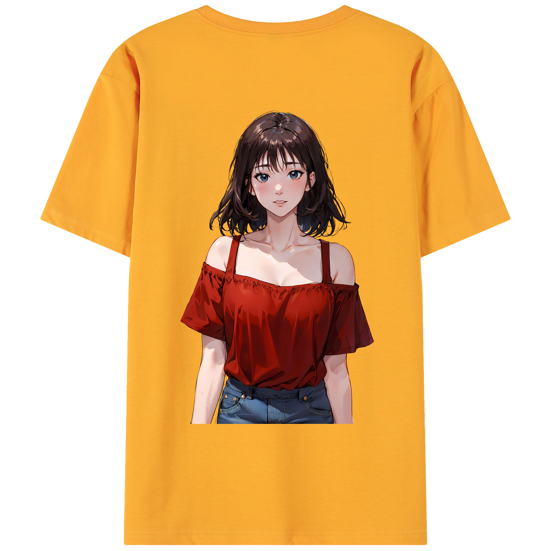 （画像用） SLAM DUNK／スラムダンク 綿100％ メンズ半袖Tシャツ（バックプリント） 通気性