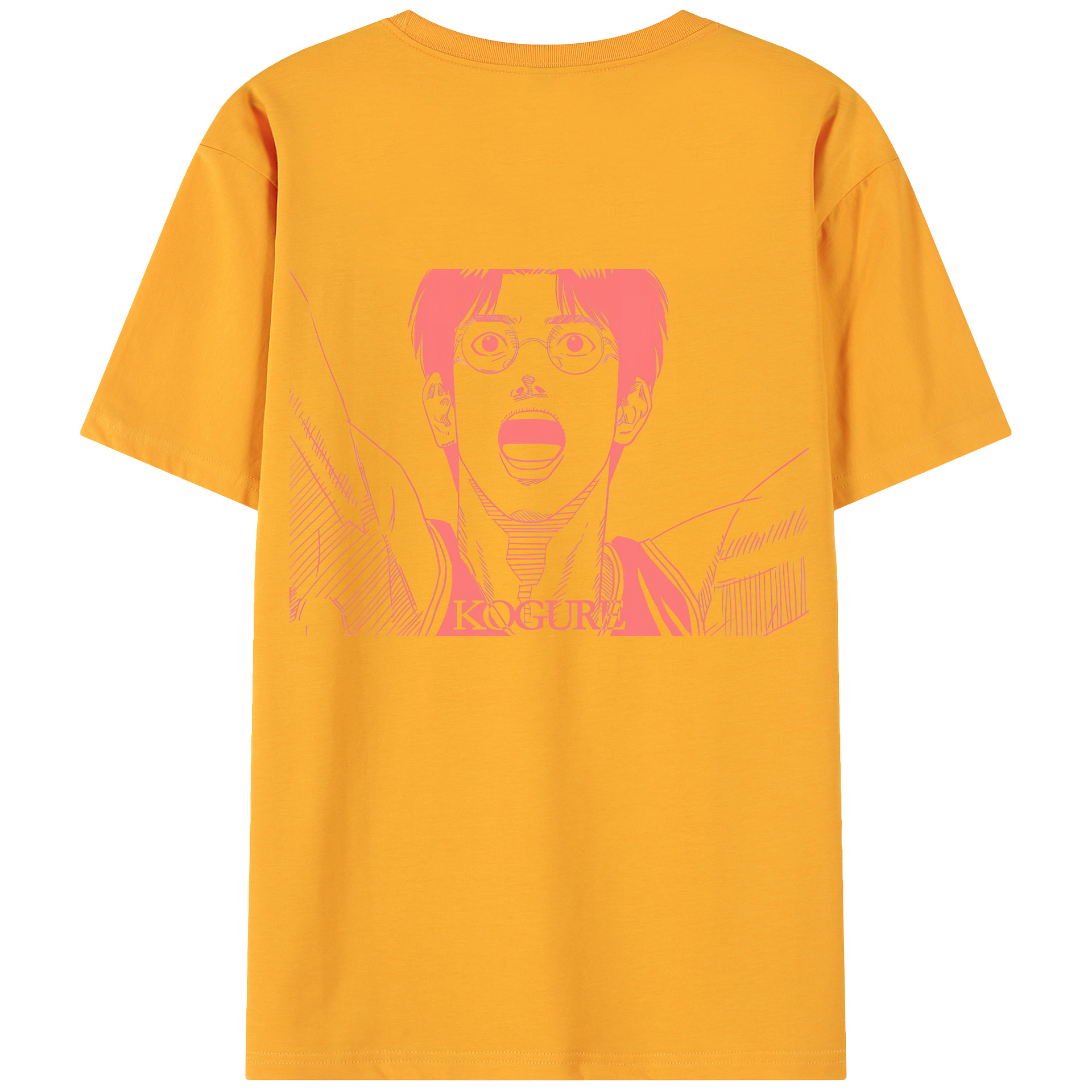 （画像用） SLAM DUNK／スラムダンク 綿100％ メンズ半袖Tシャツ（バックプリント） 通気性
