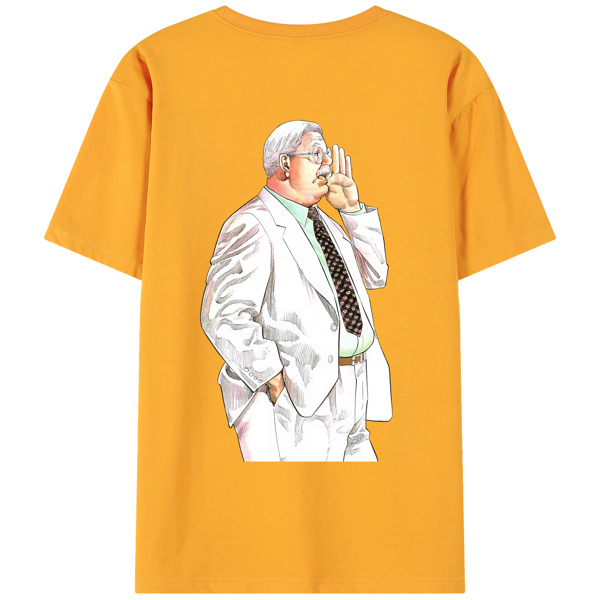 （画像用） SLAM DUNK／スラムダンク 綿100％ メンズ半袖Tシャツ（バックプリント） 通気性