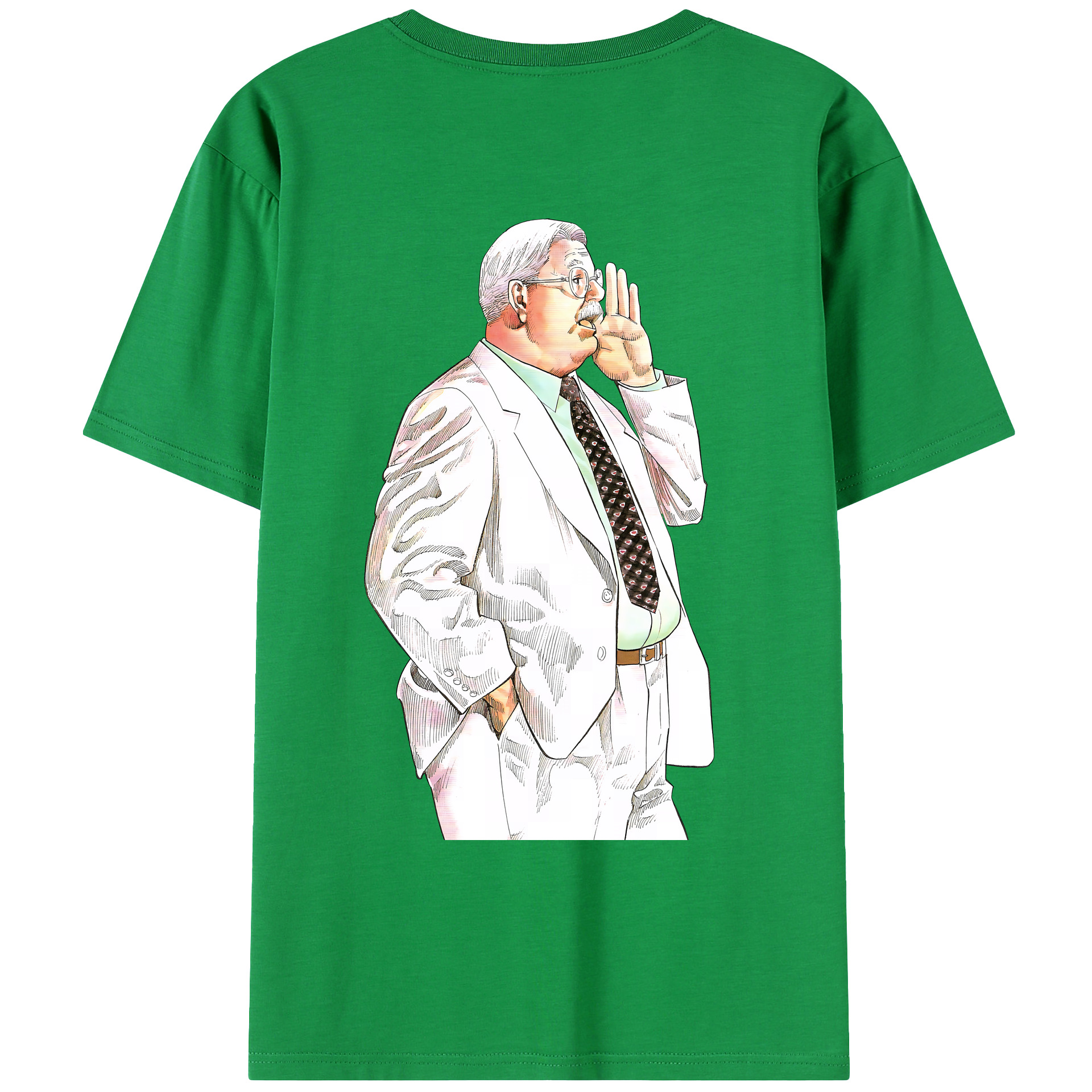（画像用） SLAM DUNK／スラムダンク 綿100％ メンズ半袖Tシャツ（バックプリント） 通気性