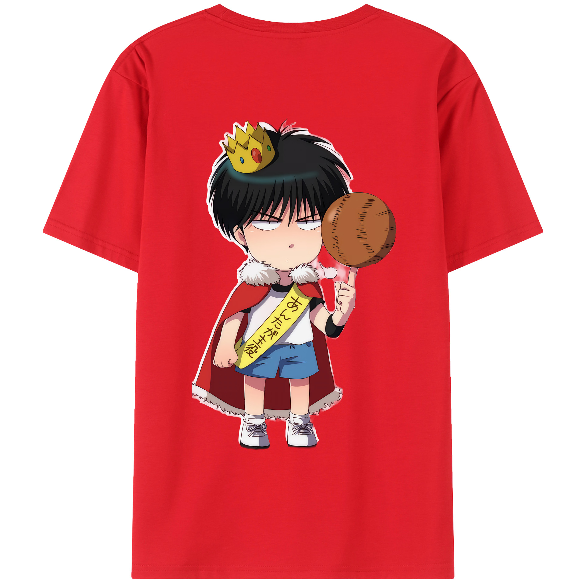 （画像用） SLAM DUNK／スラムダンク 綿100％ メンズ半袖Tシャツ（バックプリント） 通気性