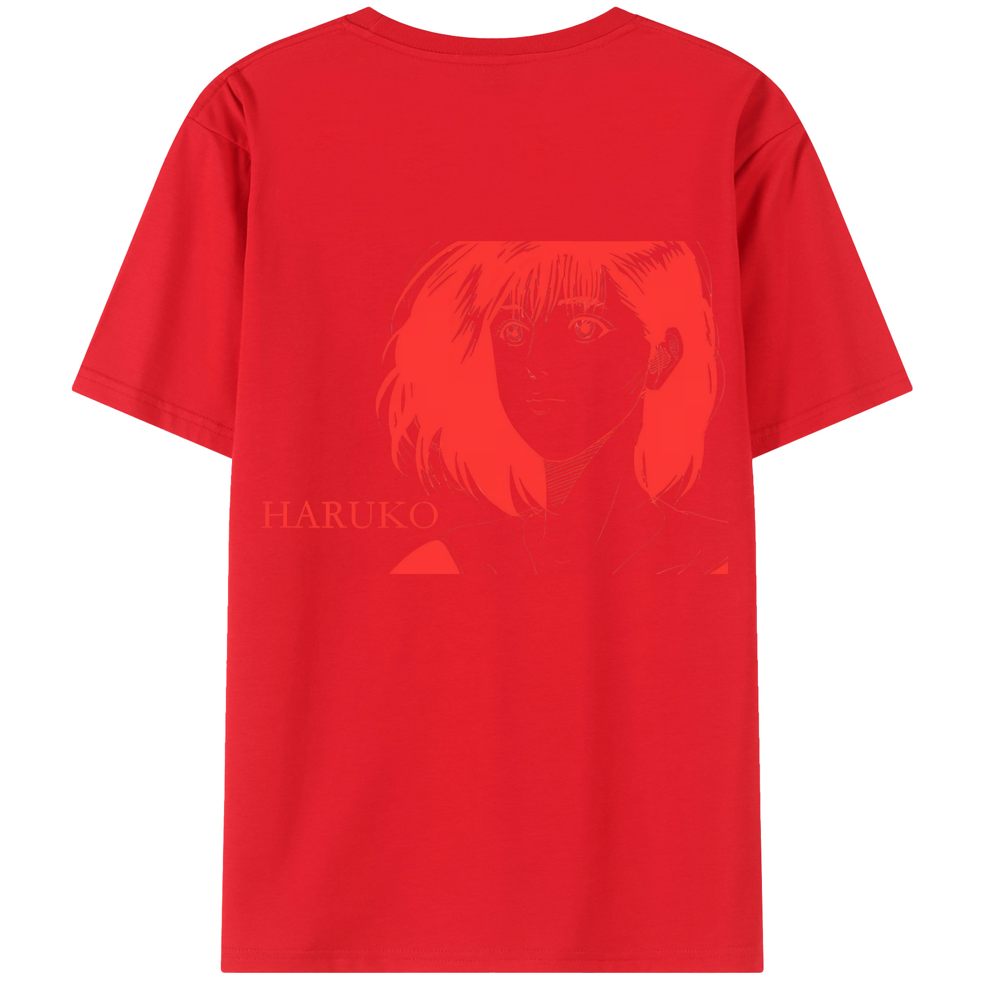 （画像用） SLAM DUNK／スラムダンク 綿100％ メンズ半袖Tシャツ（バックプリント） 通気性